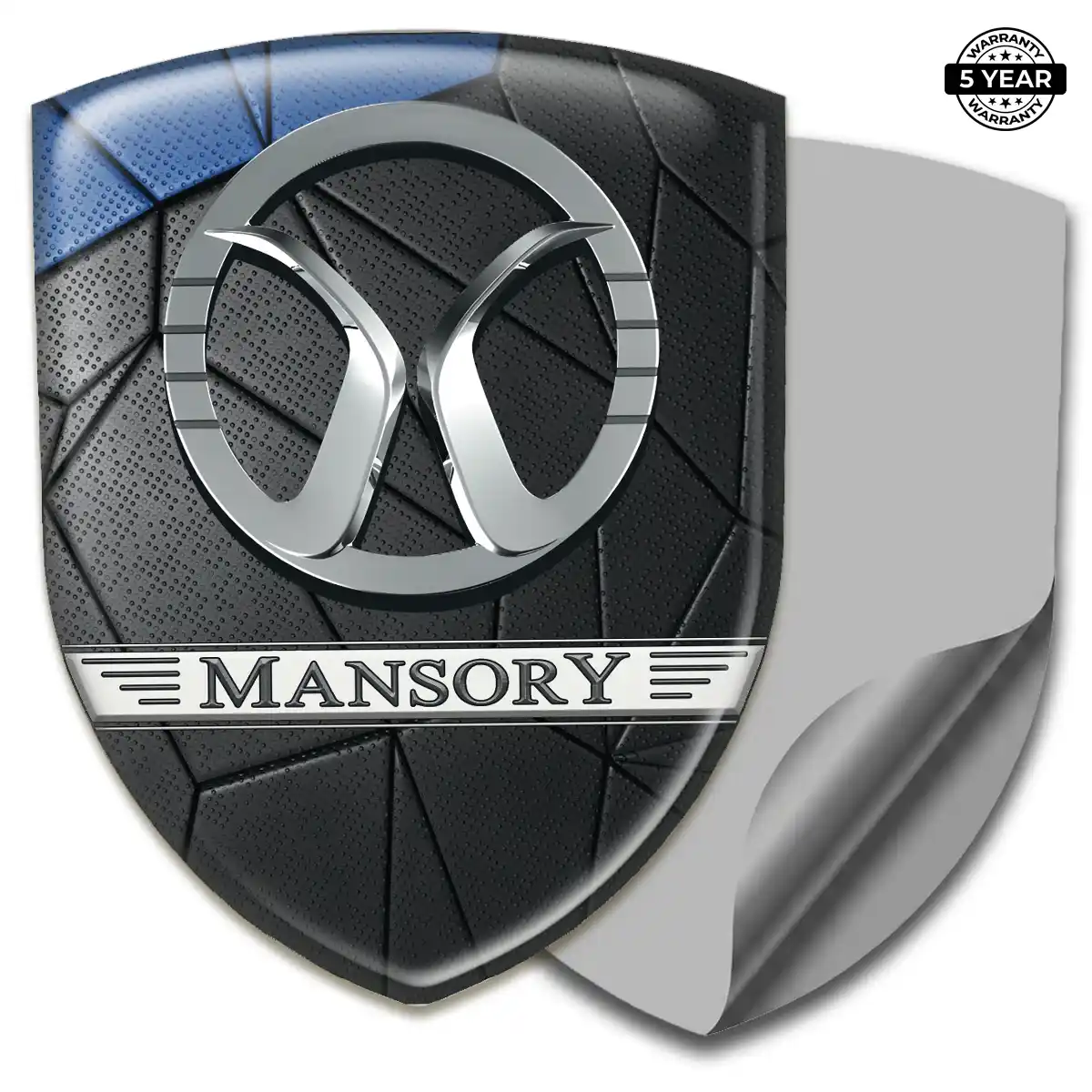 Mansory Logo Sticker Resin Luxe