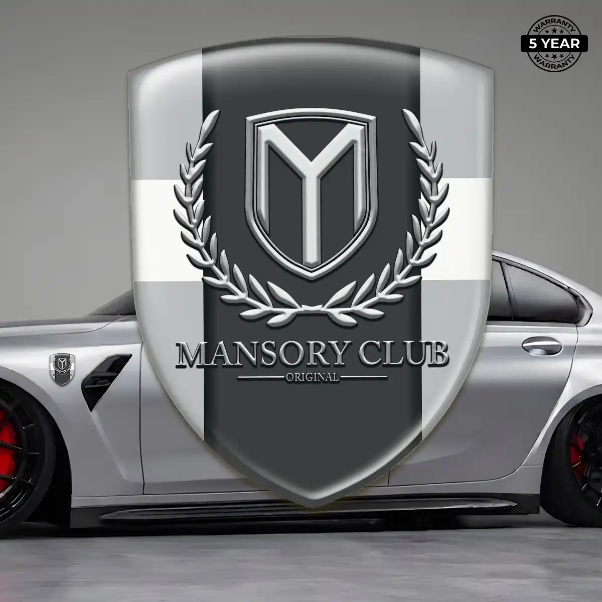 Mansory Logo Sticker Signature Grade