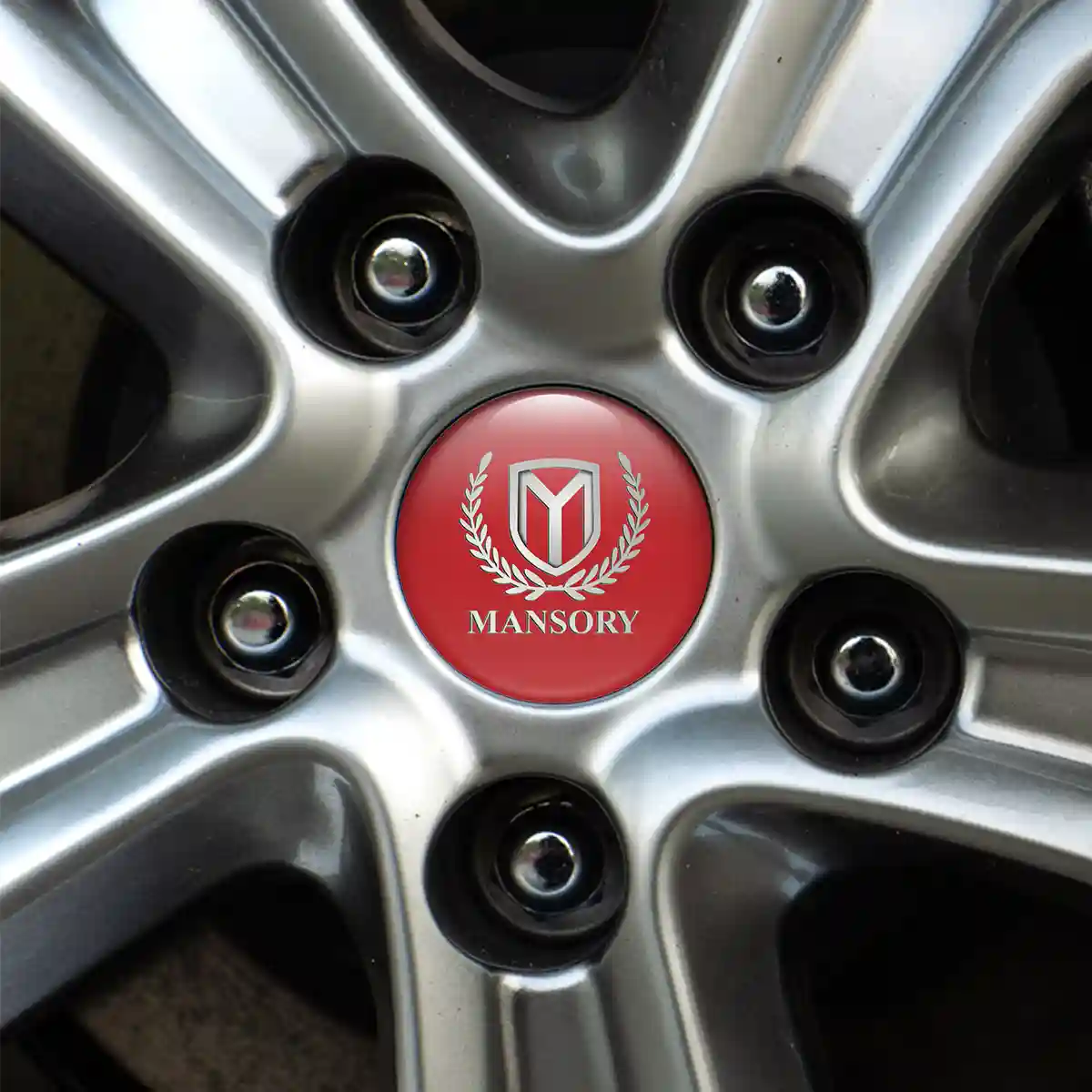 Mansory Logo Sticker Sleek Style