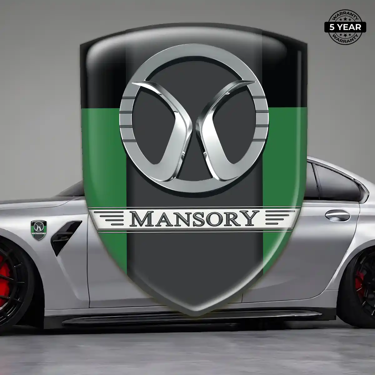 Mansory Polyurethane Domed Sticker Deluxe Edition