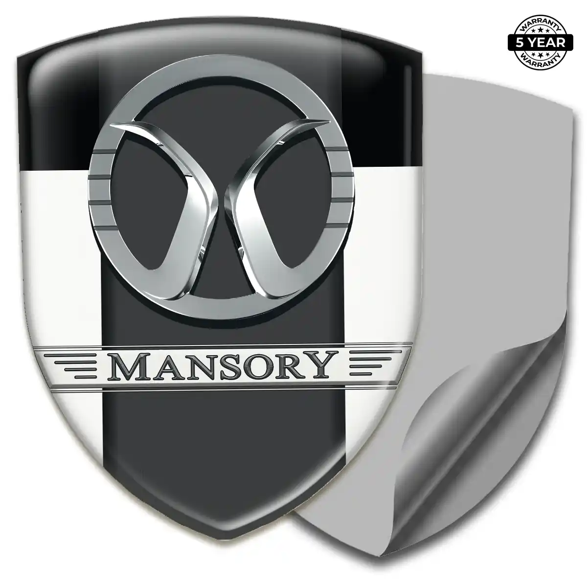 Mansory Polyurethane Domed Sticker Noble Edition