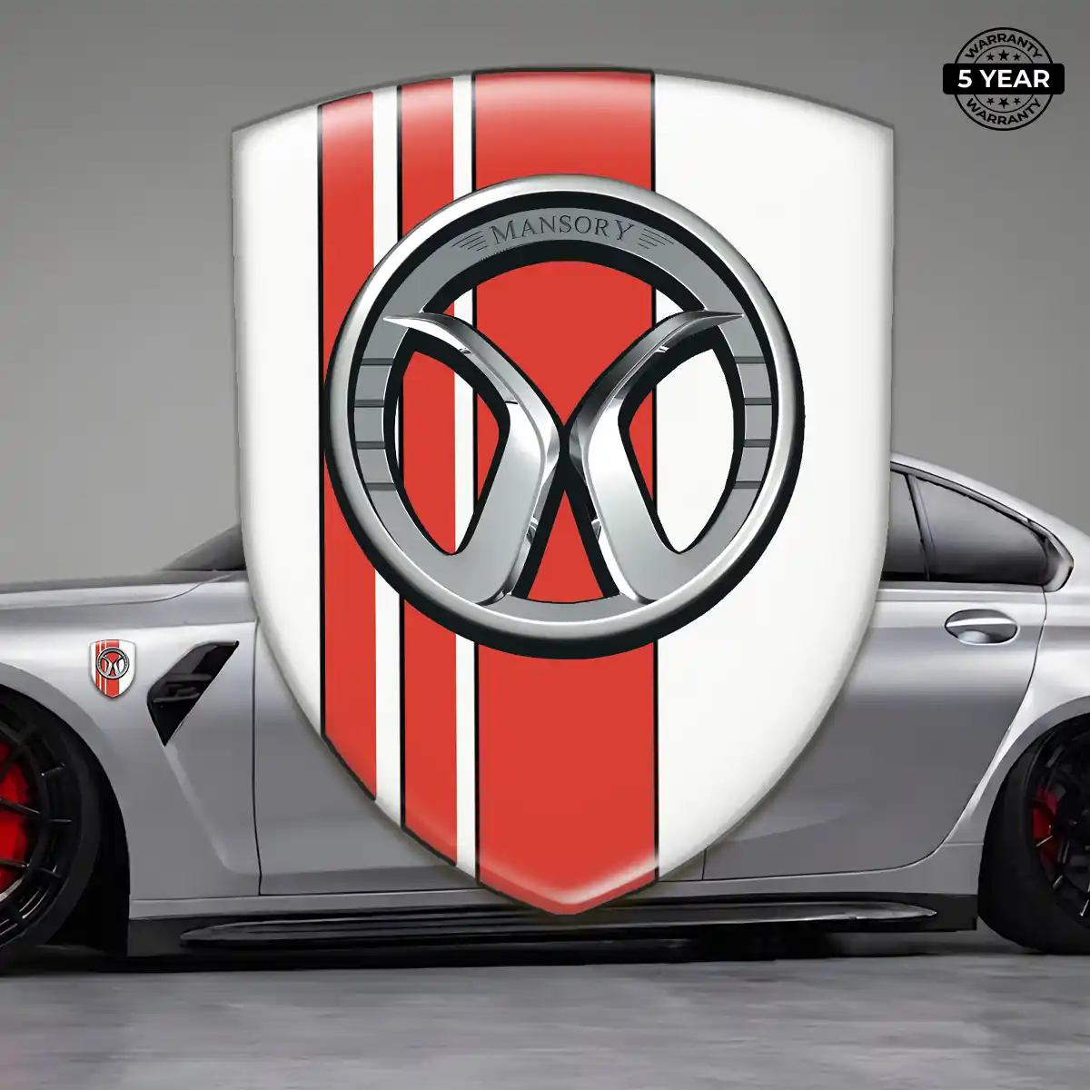 Mansory Polyurethane Domed Sticker Opulent Line