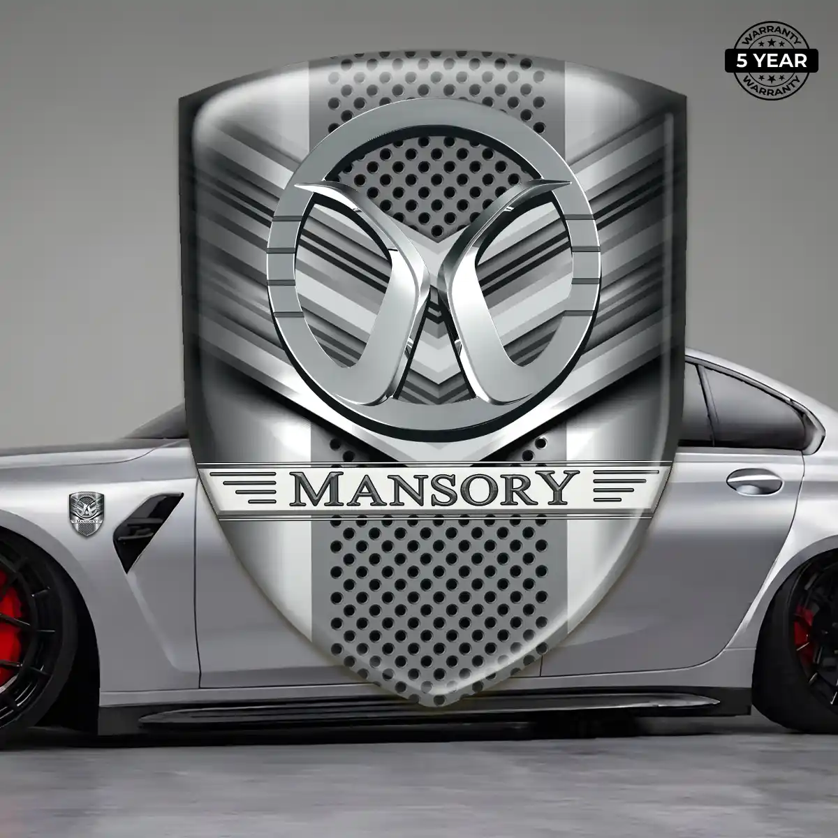 Mansory Polyurethane Domed Sticker Prime Quality