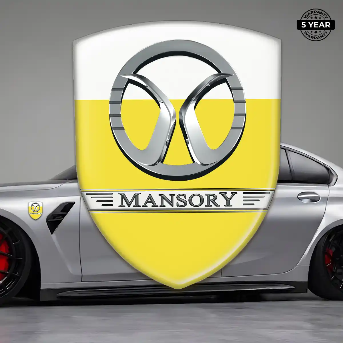Mansory Polyurethane Domed Sticker Superior Craft