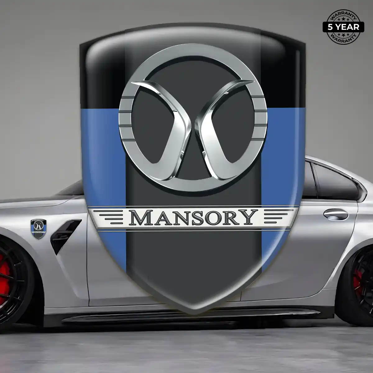 Mansory Resin Badge Sticker Deluxe Edition