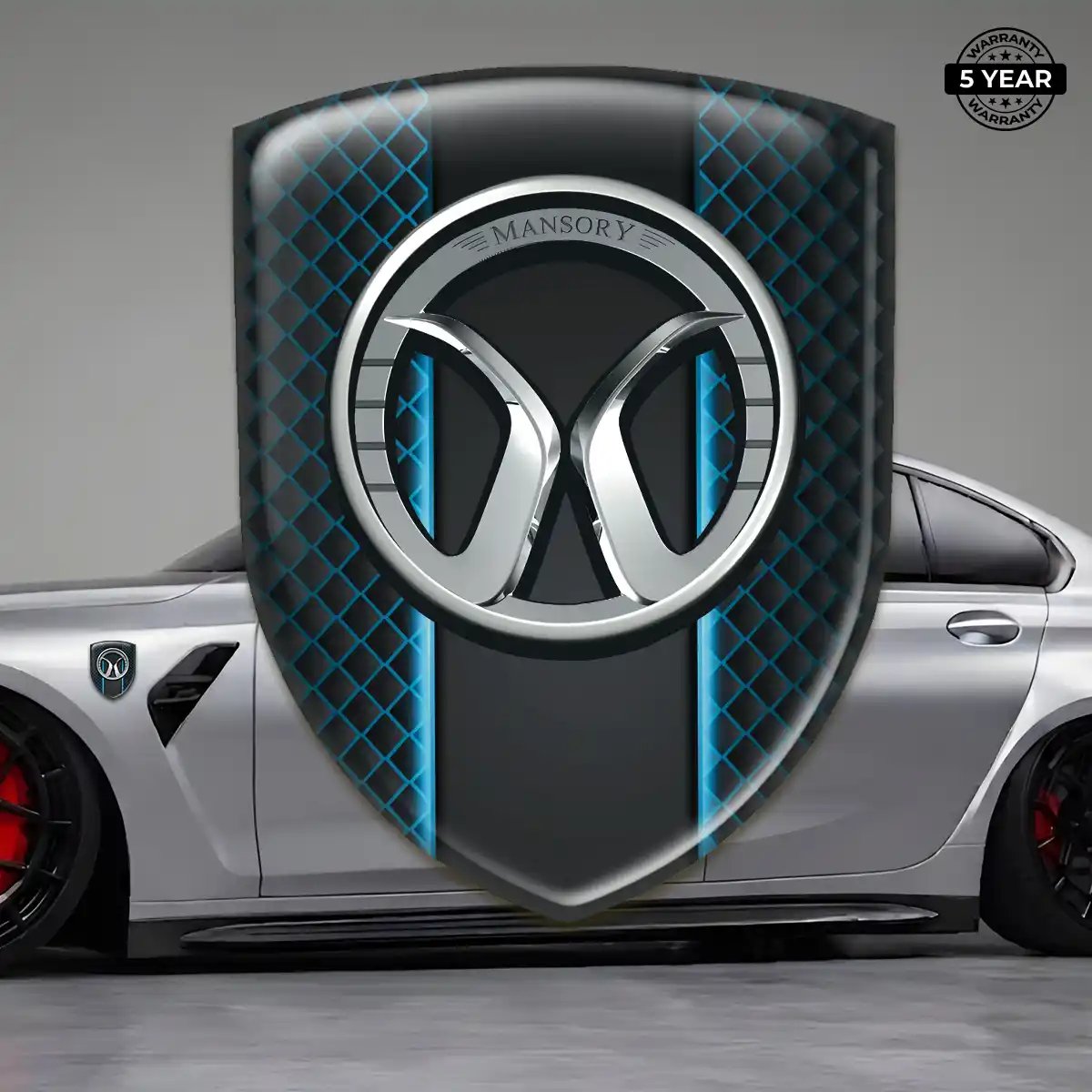 Mansory Resin Badge Sticker Elite Finish