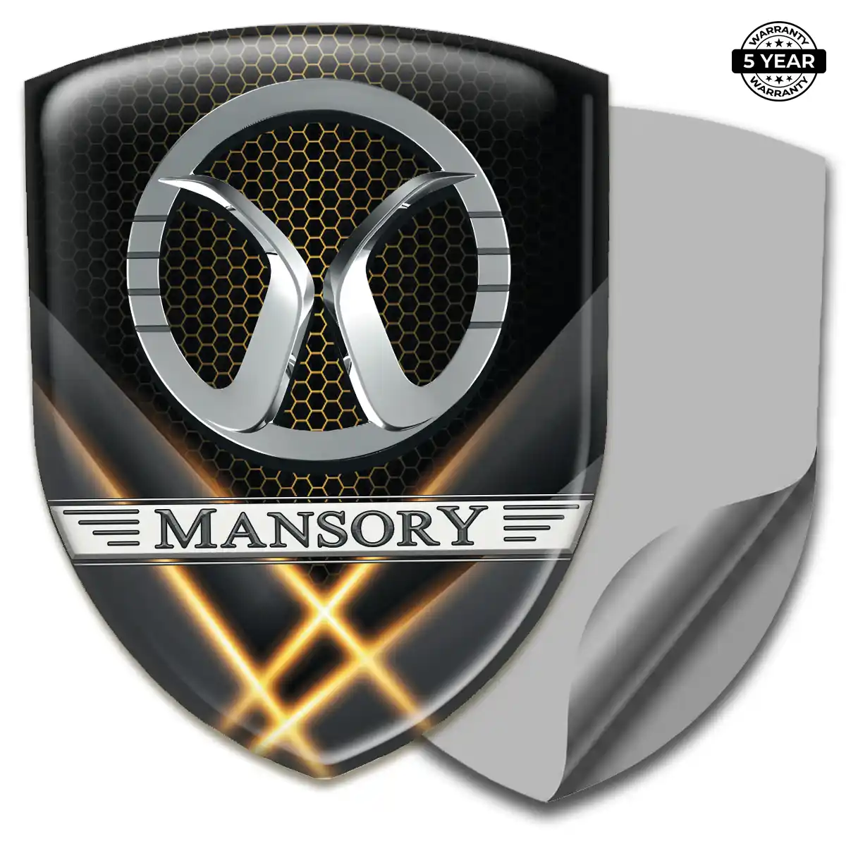 Mansory Resin Badge Sticker Exclusive Series