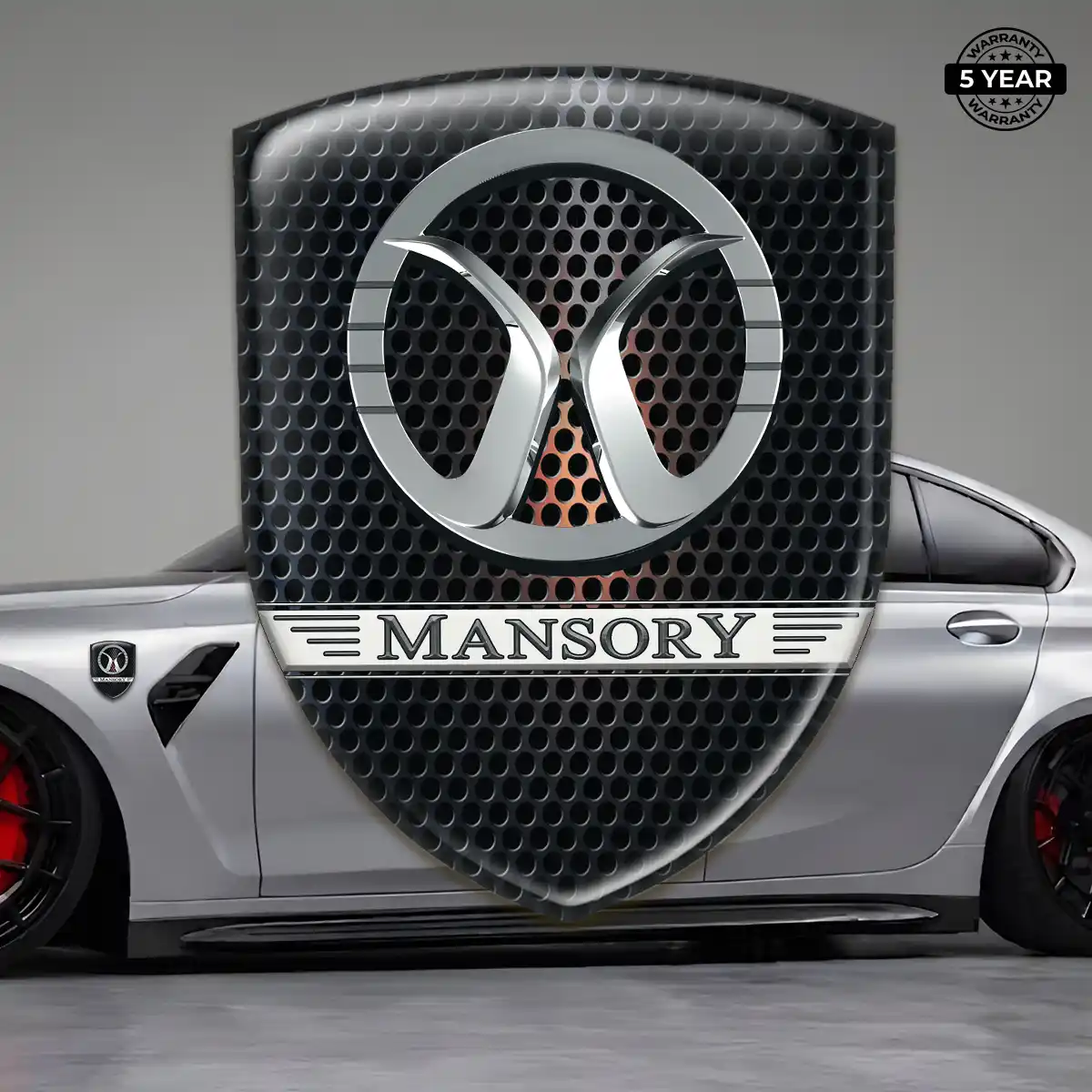 Mansory Resin Badge Sticker Noble Edition