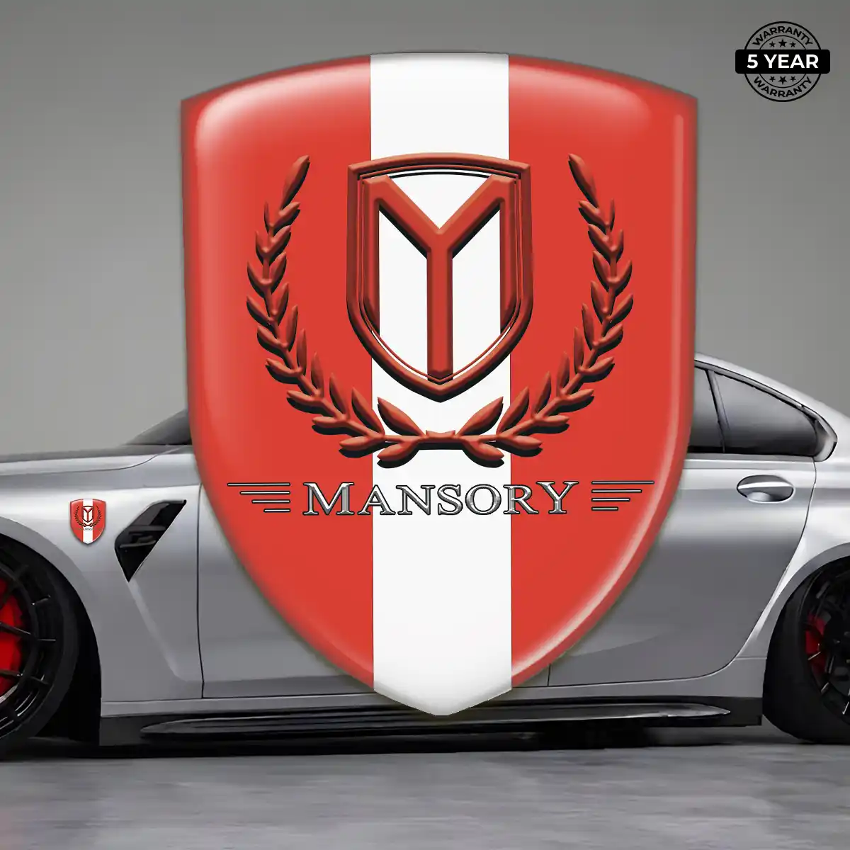 Mansory Resin Badge Sticker Prestige Line