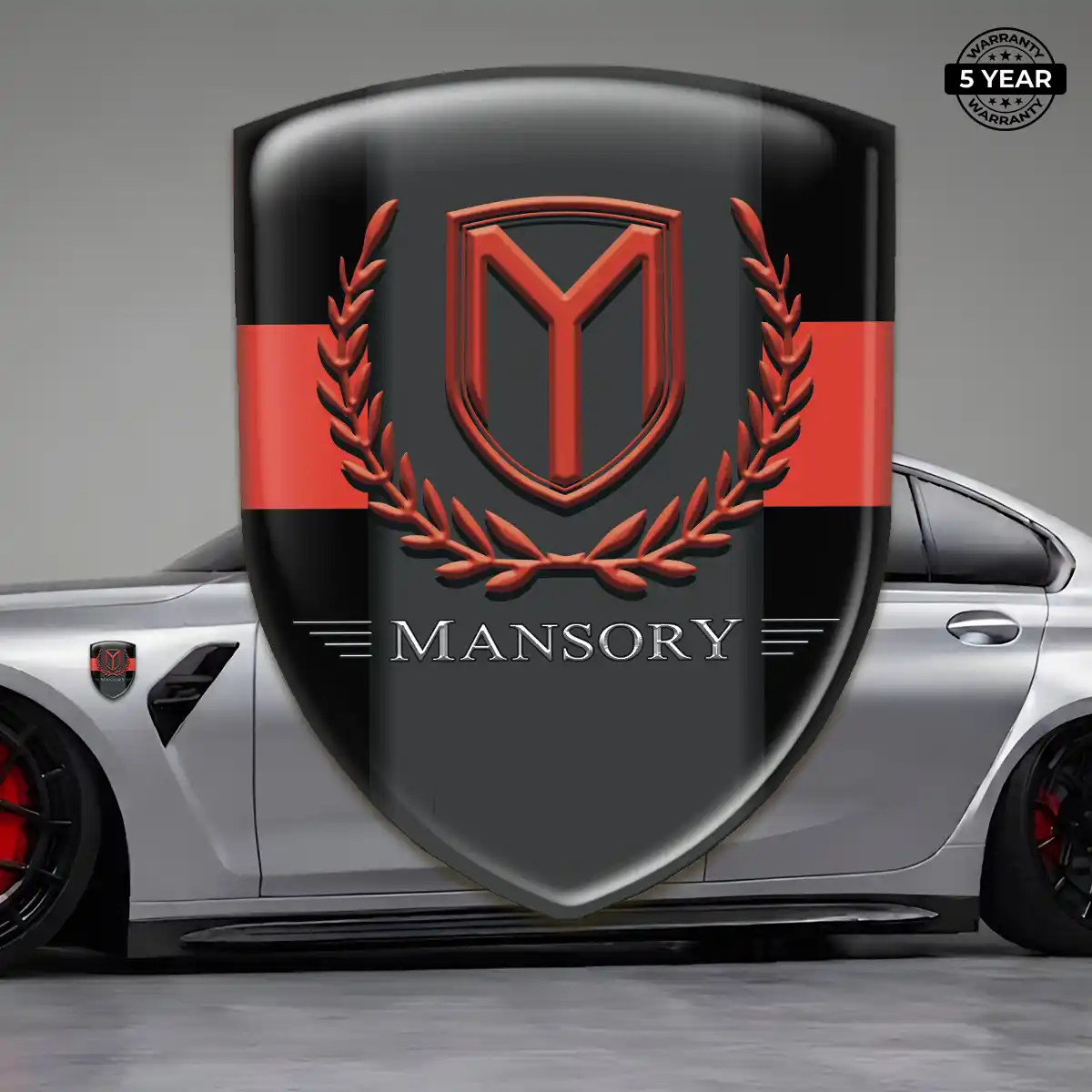 Mansory Resin Badge Sticker Prime Quality