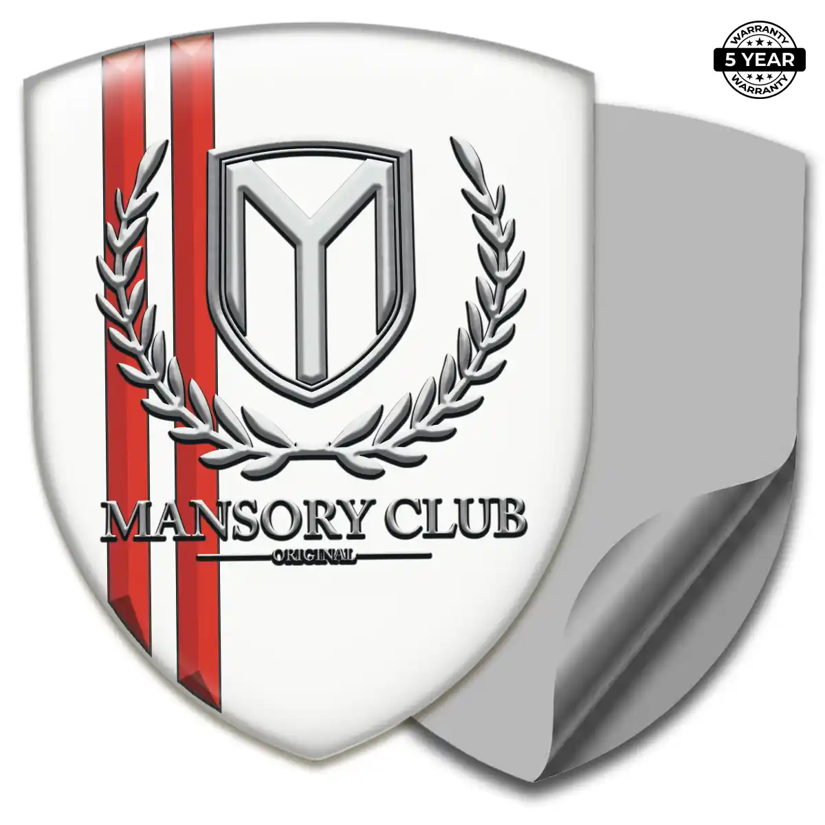 Mansory Resin Badge Sticker Refined Design