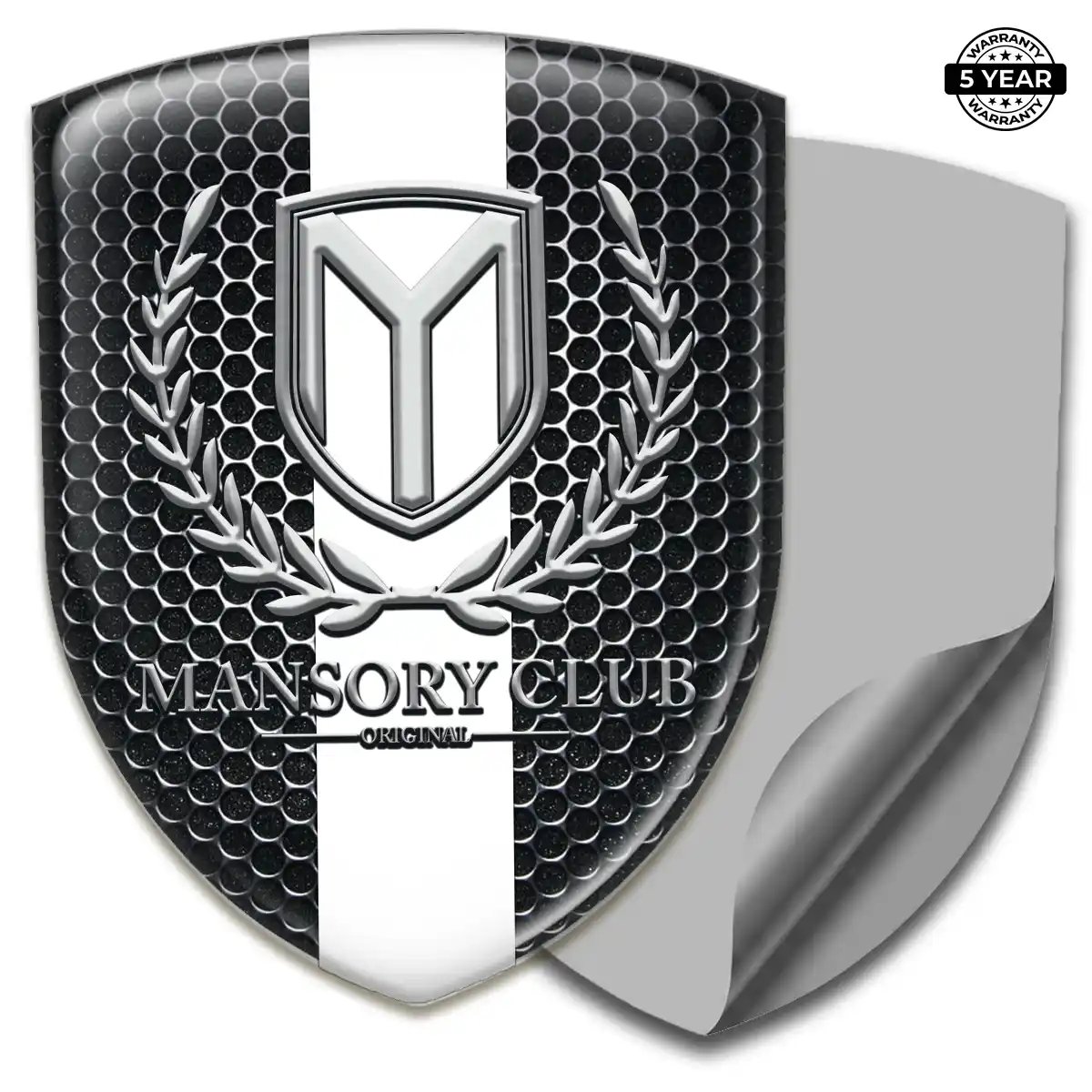 Mansory Resin Badge Sticker Resin Elite