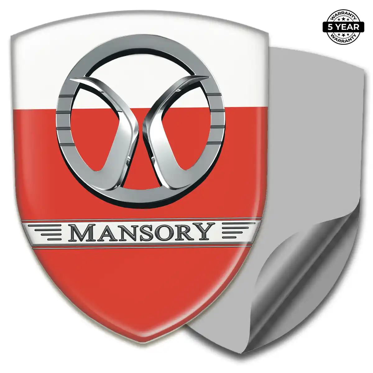 Mansory Resin Badge Sticker Sleek Style