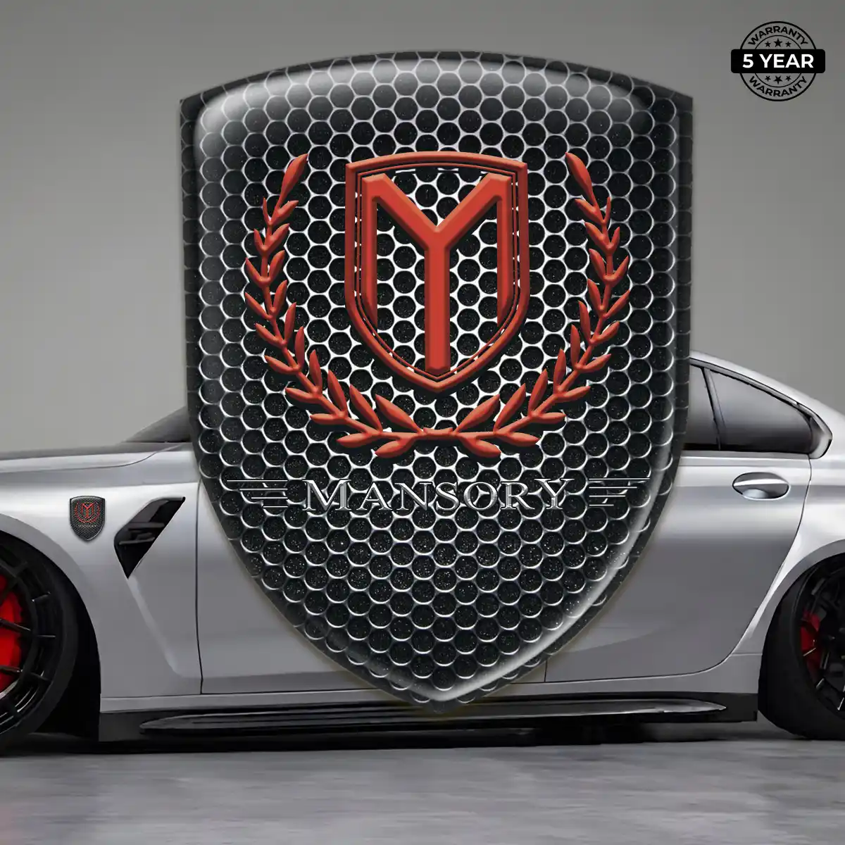 Mansory Resin Badge Sticker Superior Craft