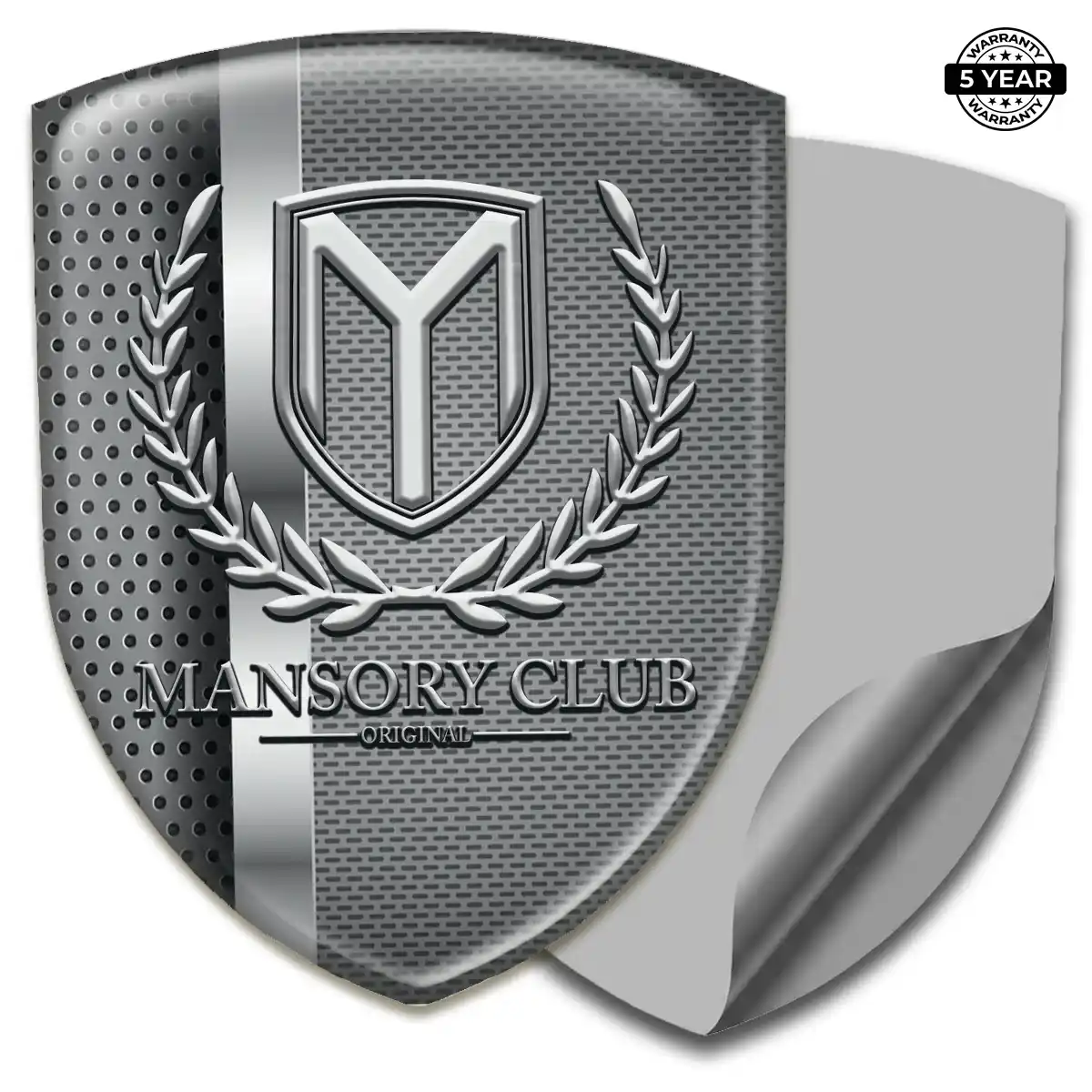 Mansory Resin Domed Sticker Elite Edition