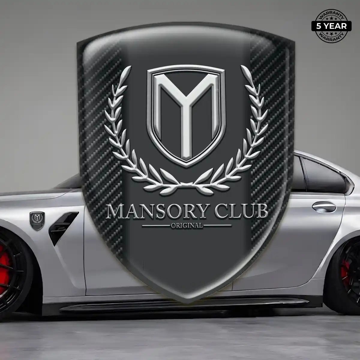 Mansory Resin Domed Sticker Exclusive Series