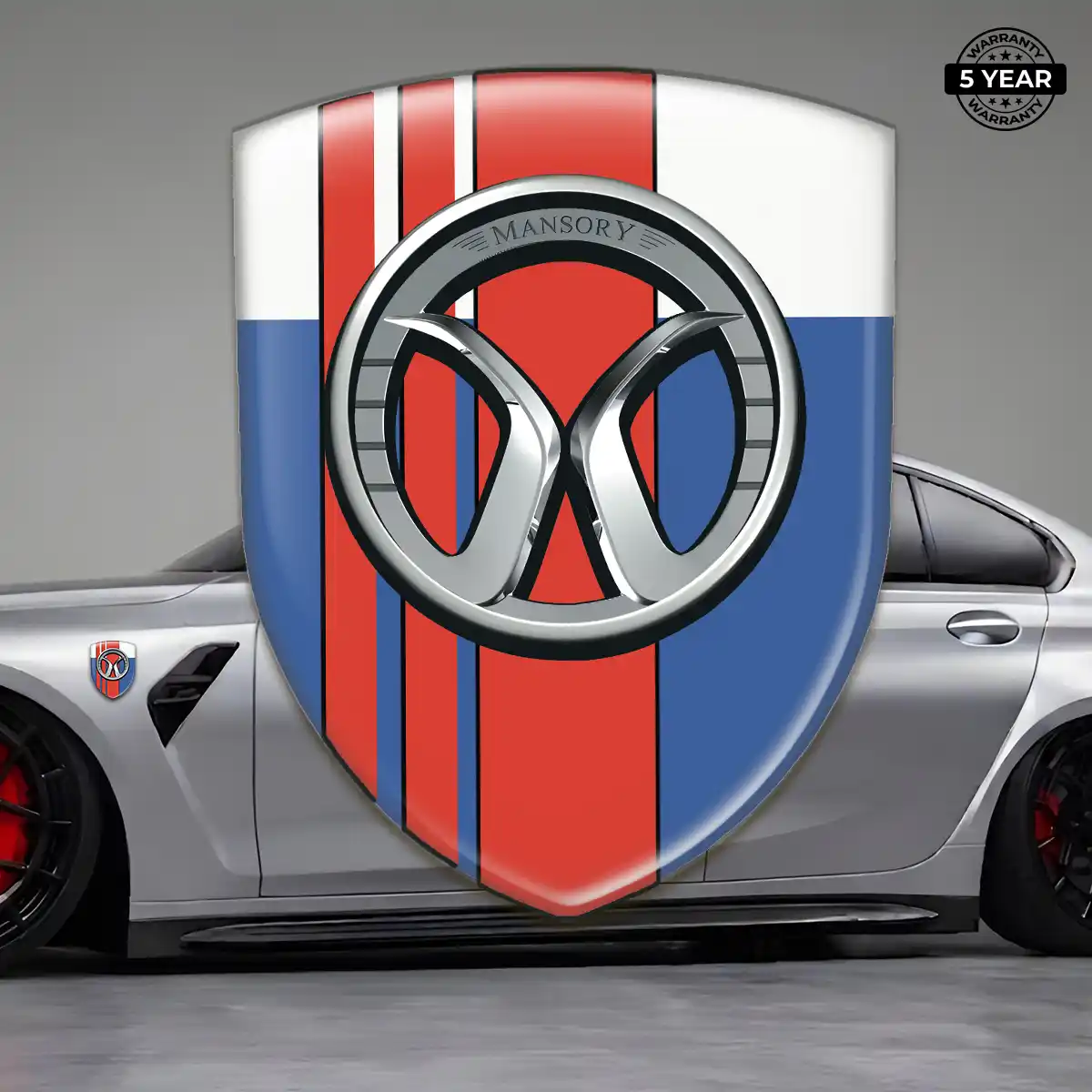 Mansory Resin Domed Sticker Interior Luxe