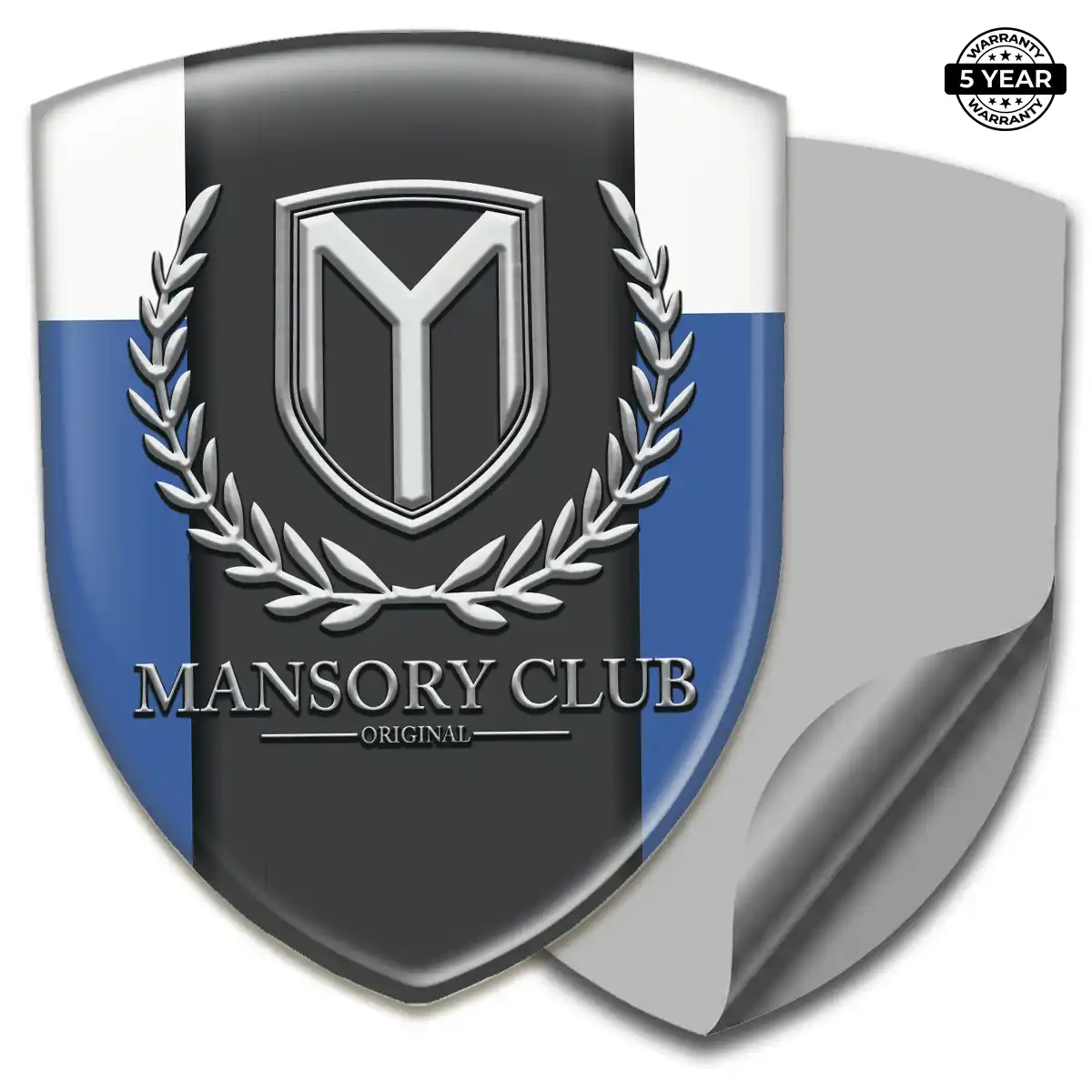 Mansory Resin Domed Sticker Opulent Line