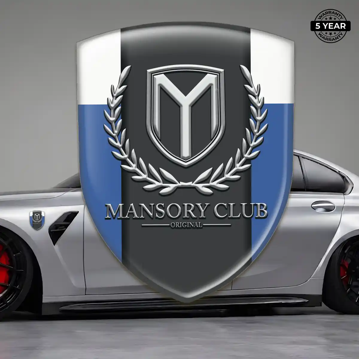 Mansory Resin Domed Sticker Opulent Line