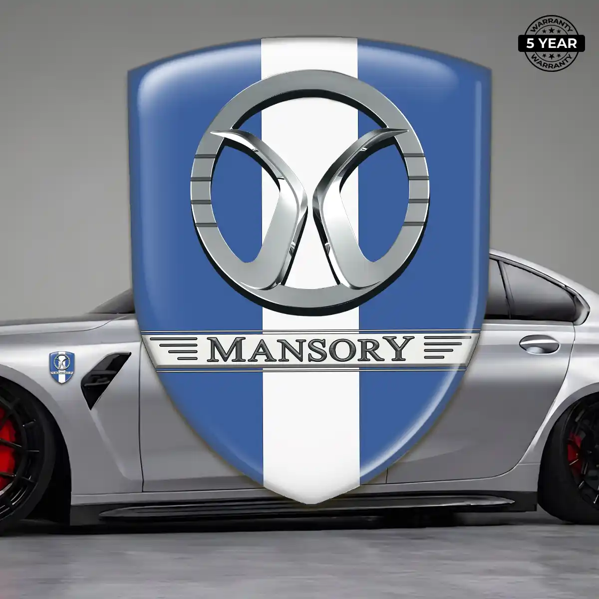 Mansory Resin Domed Sticker Premium Dome