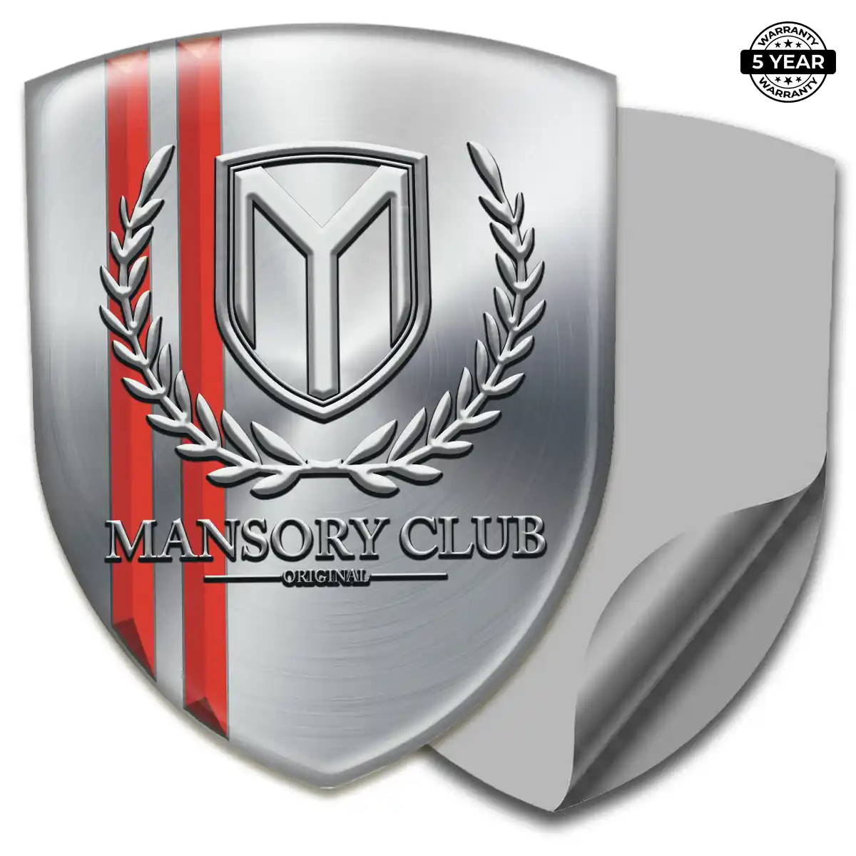 Mansory Resin Domed Sticker Prime Quality