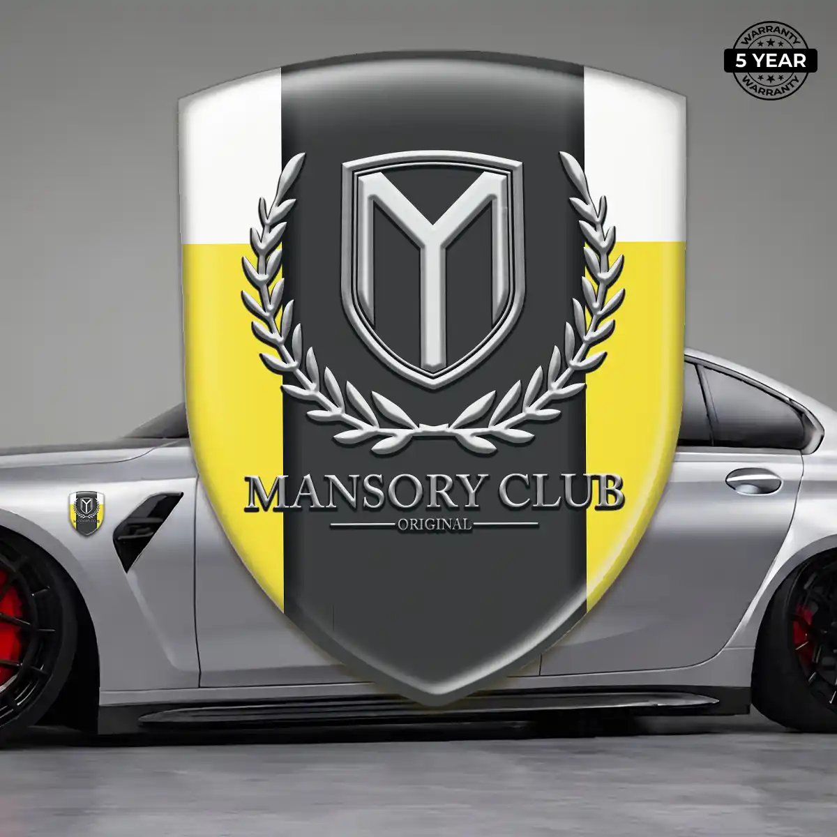 Mansory Resin Domed Sticker Resin Elite