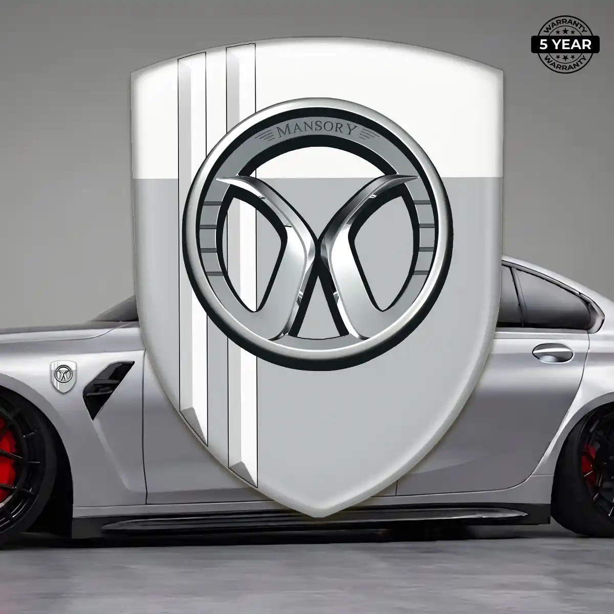 Mansory Resin Emblem Sticker Deluxe Edition