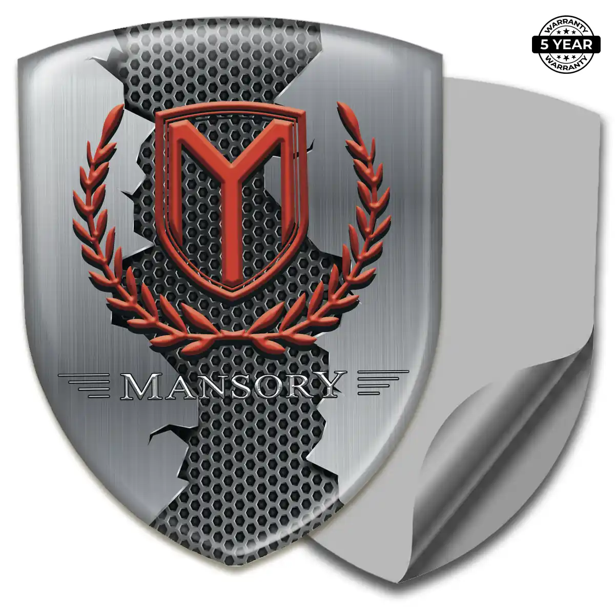 Mansory Resin Emblem Sticker Elite Edition