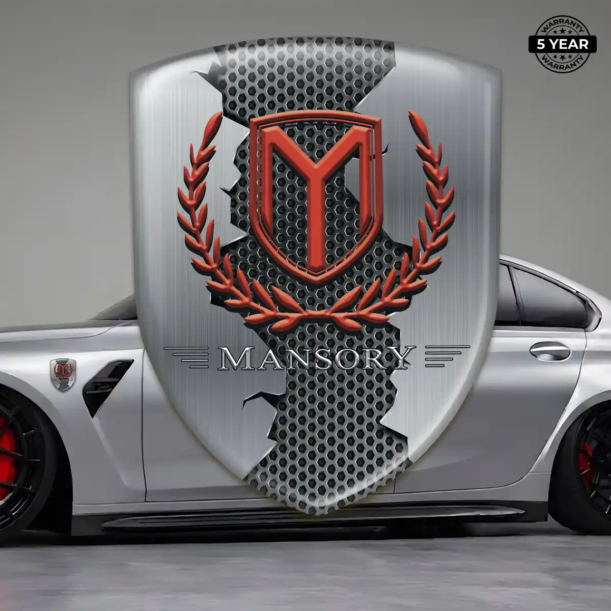 Mansory Resin Emblem Sticker Elite Edition