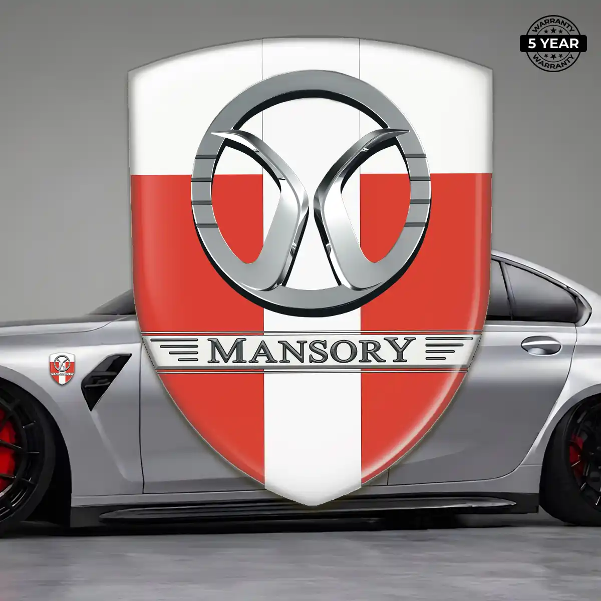 Mansory Resin Emblem Sticker Elite Finish