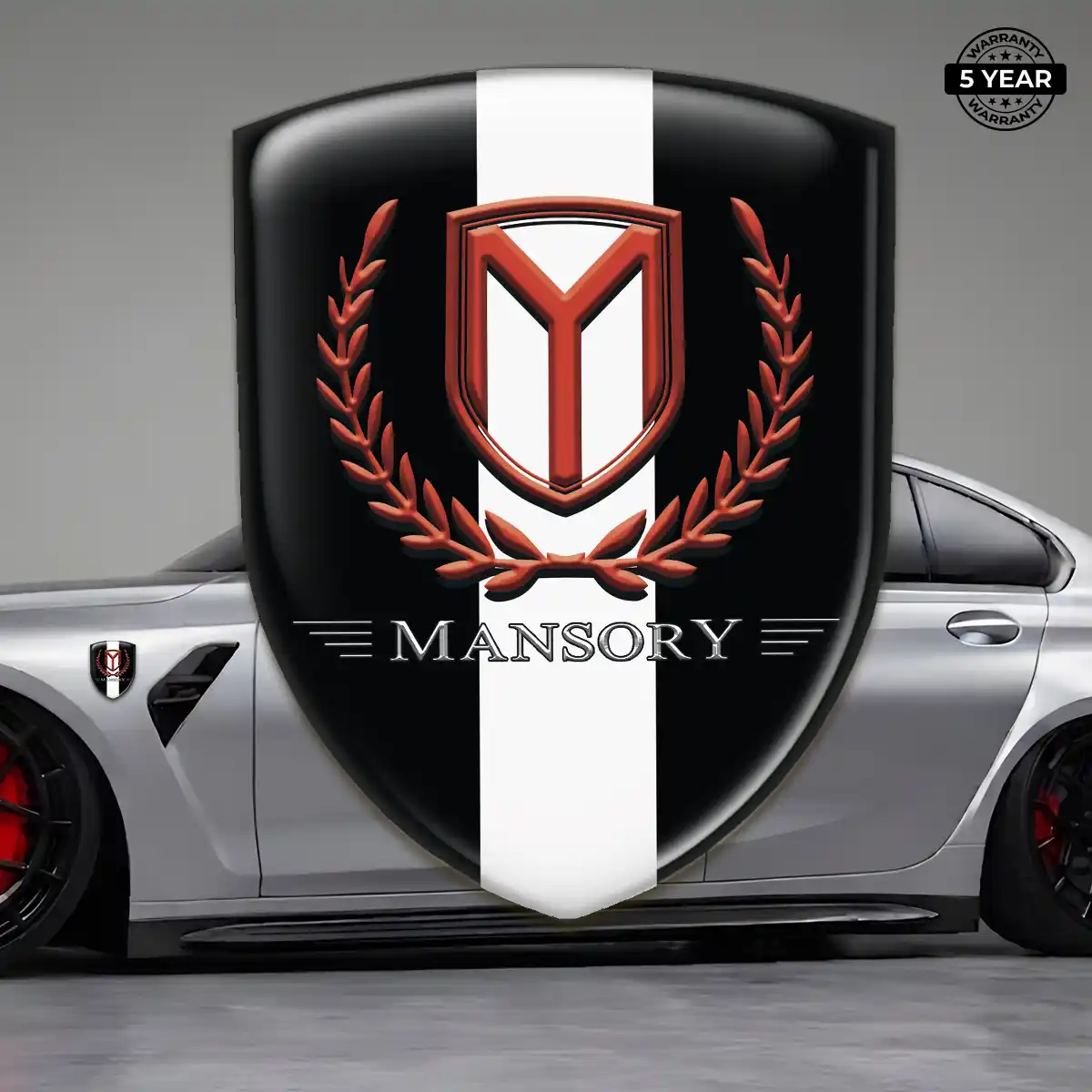 Mansory Resin Emblem Sticker Exclusive Series