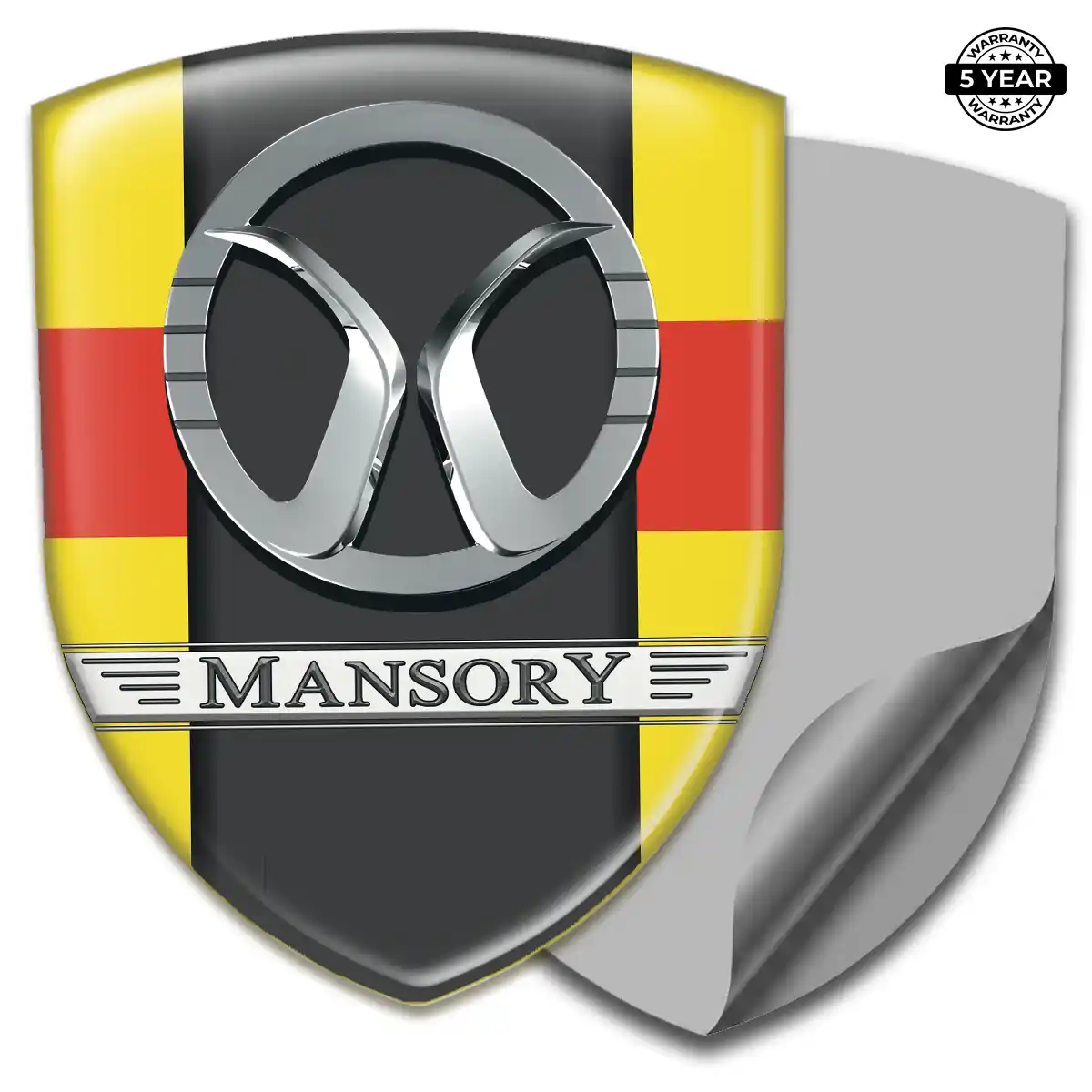 Mansory Resin Emblem Sticker Opulent Line