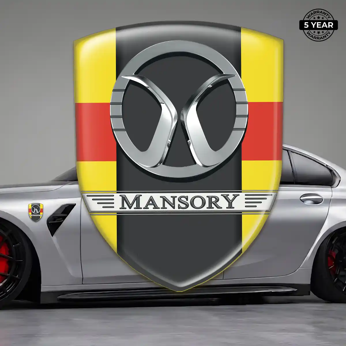 Mansory Resin Emblem Sticker Opulent Line