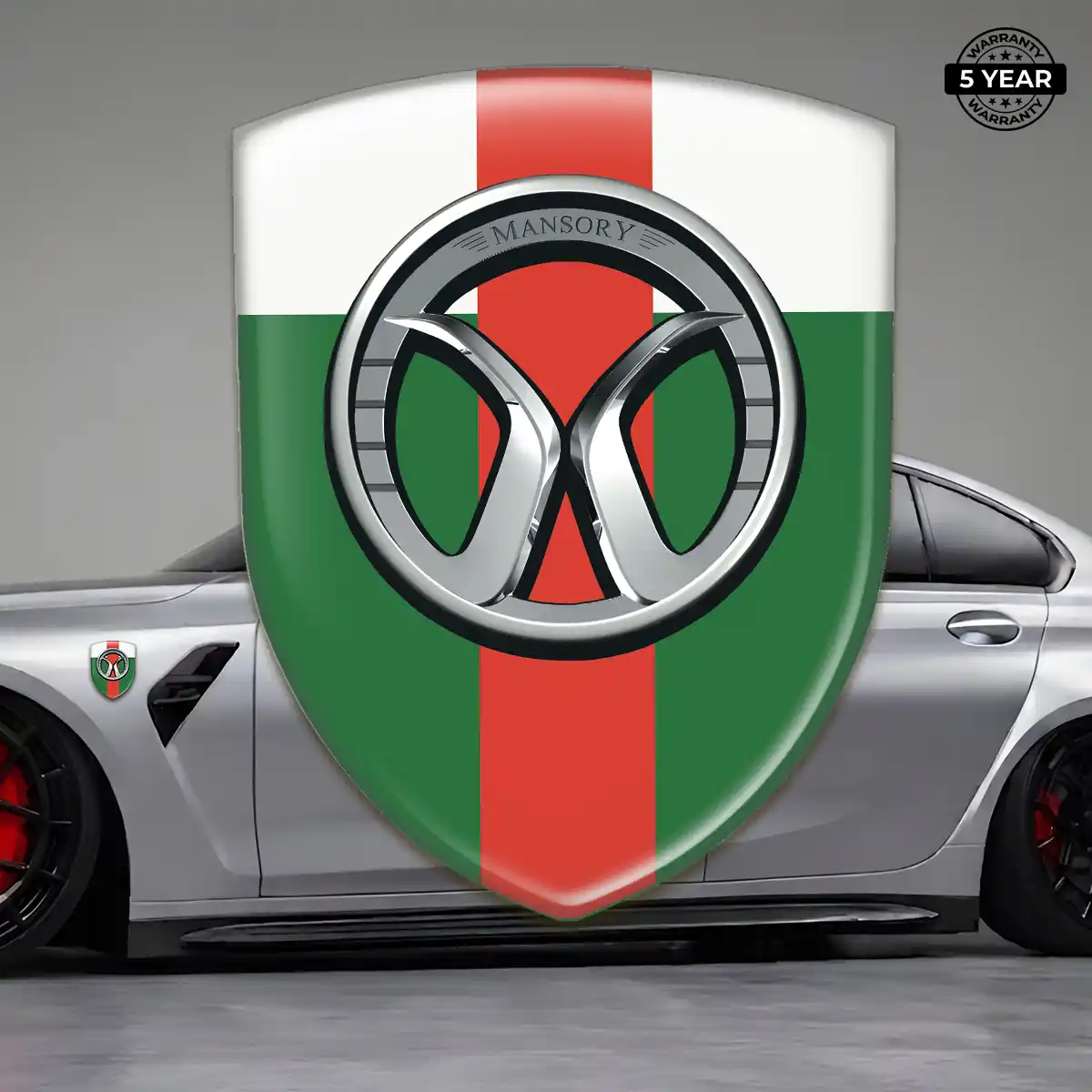 Mansory Resin Emblem Sticker Prestige Line