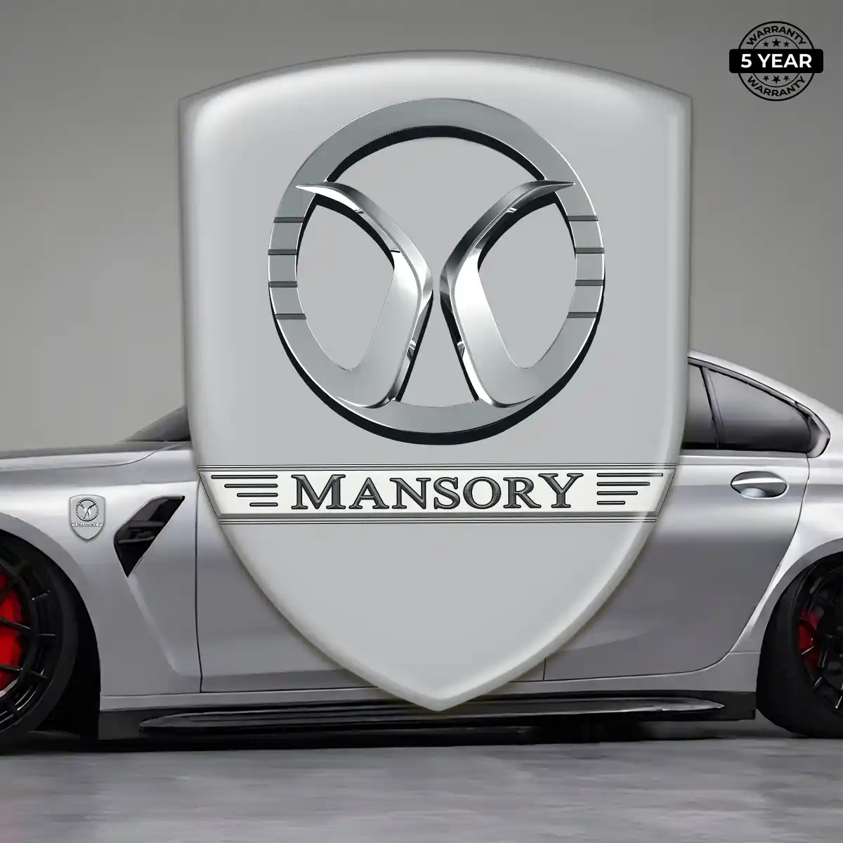 Mansory Self Adhesive Emblem Sticker Deluxe Edition