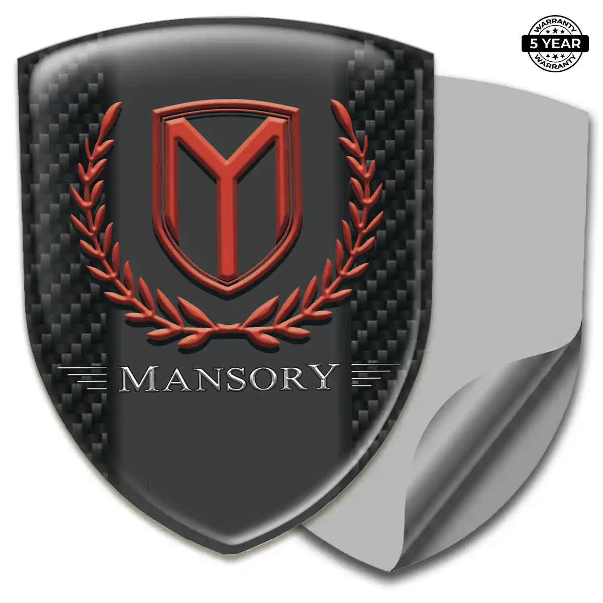 Mansory Self Adhesive Emblem Sticker Elite Edition