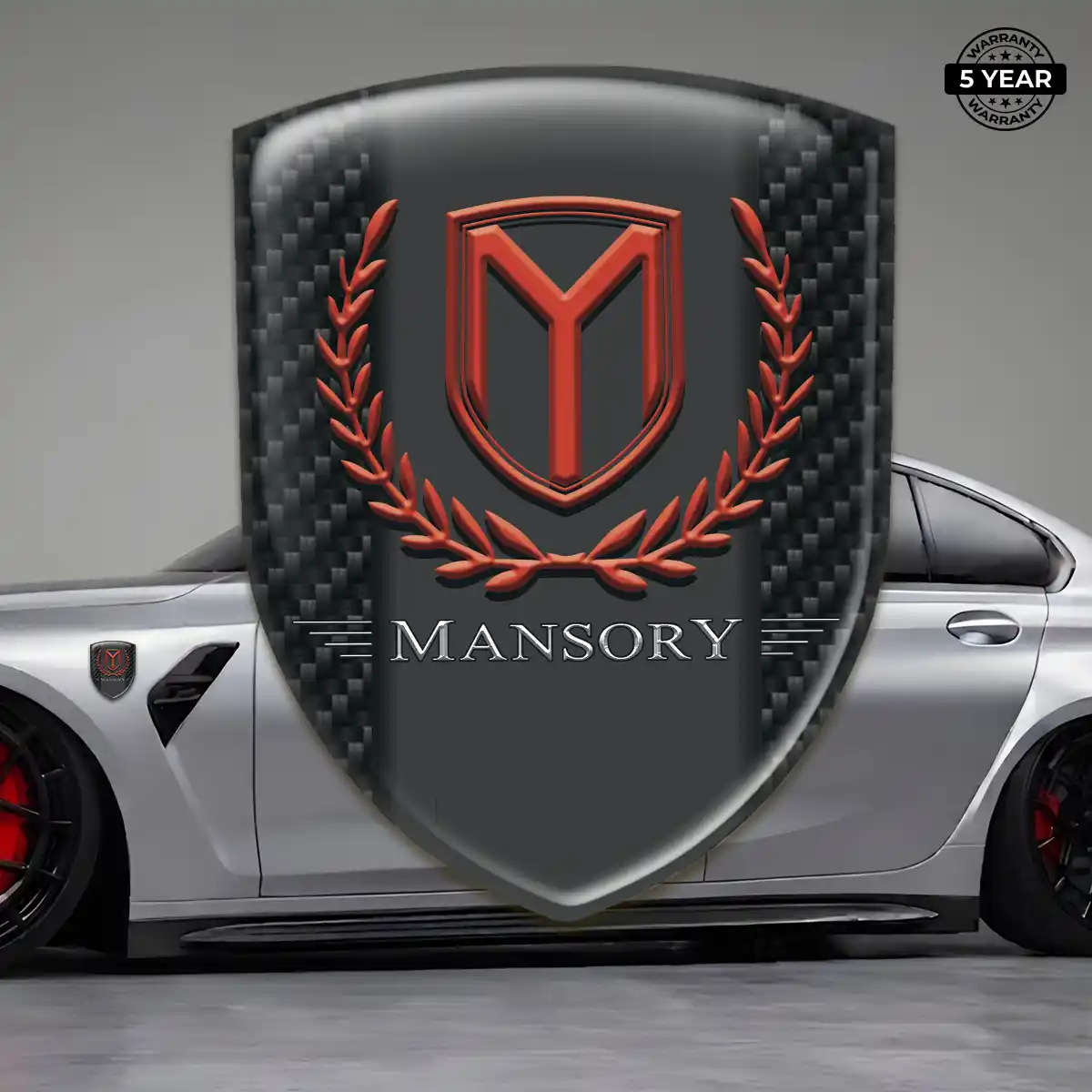 Mansory Self Adhesive Emblem Sticker Elite Edition
