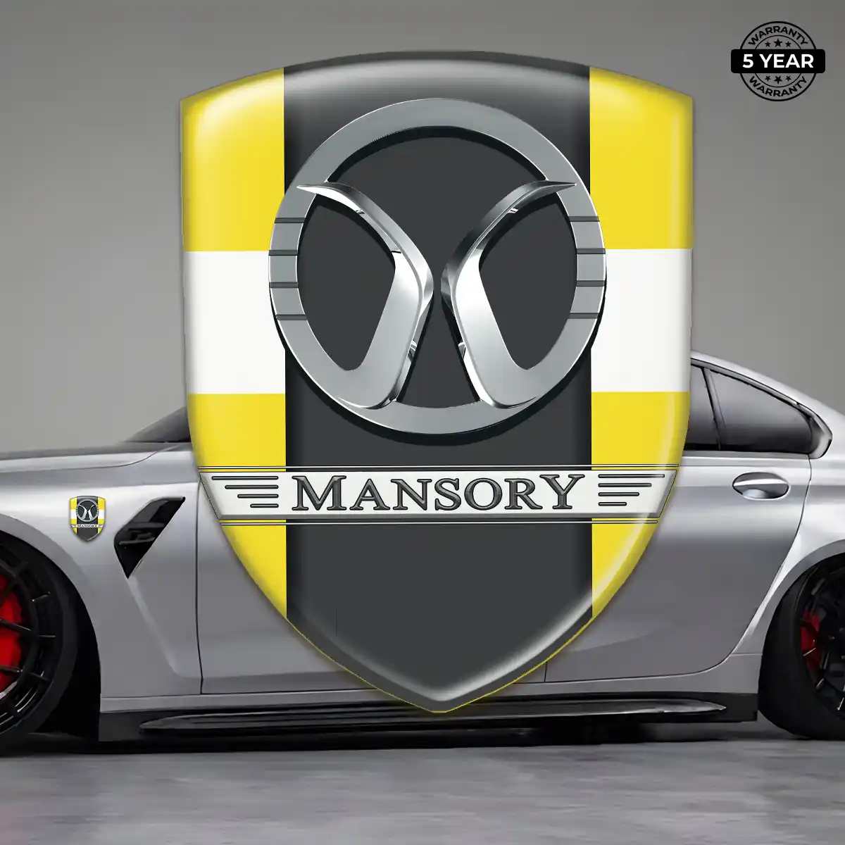 Mansory Self Adhesive Emblem Sticker Elite Finish