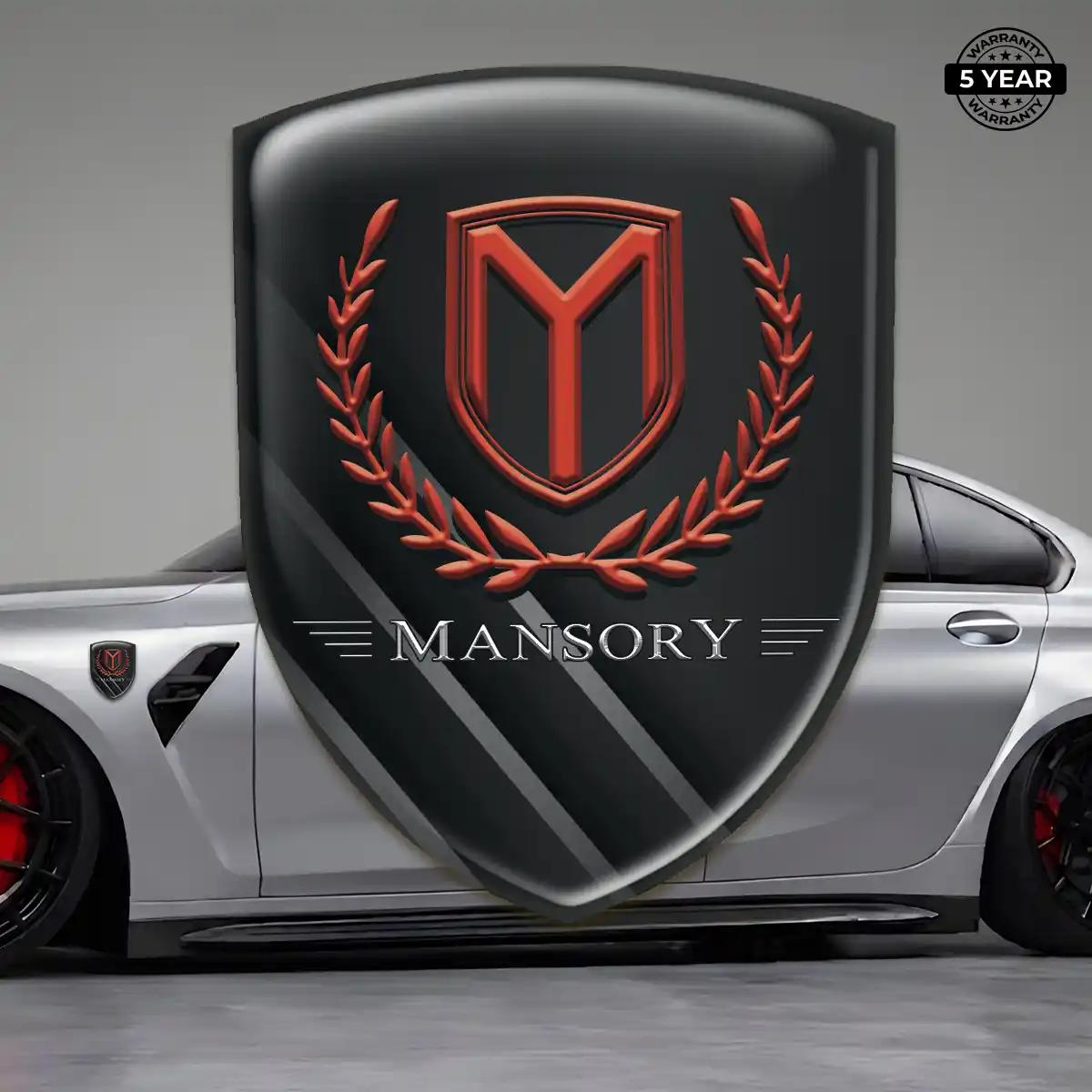 Mansory Self Adhesive Emblem Sticker Noble Edition