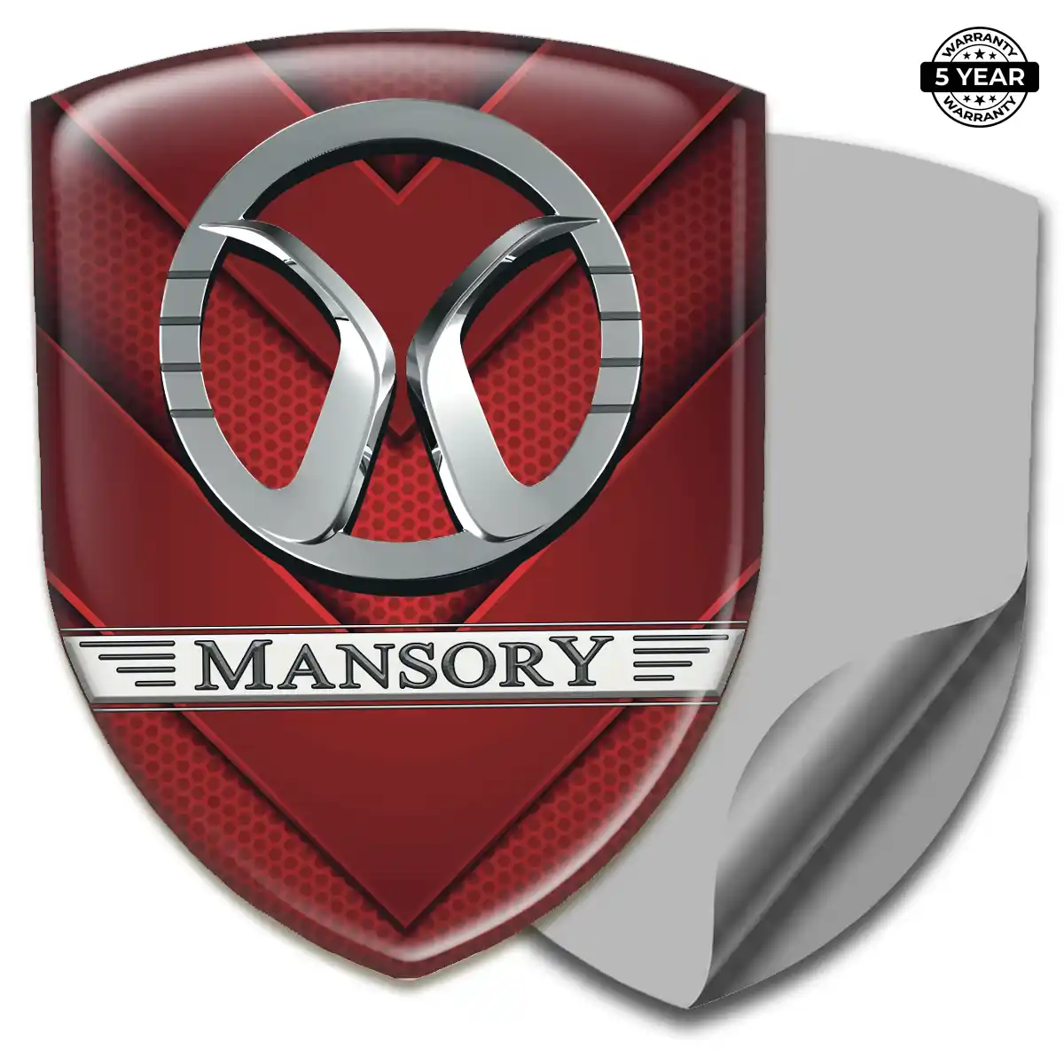 Mansory Self Adhesive Emblem Sticker Prestige Line
