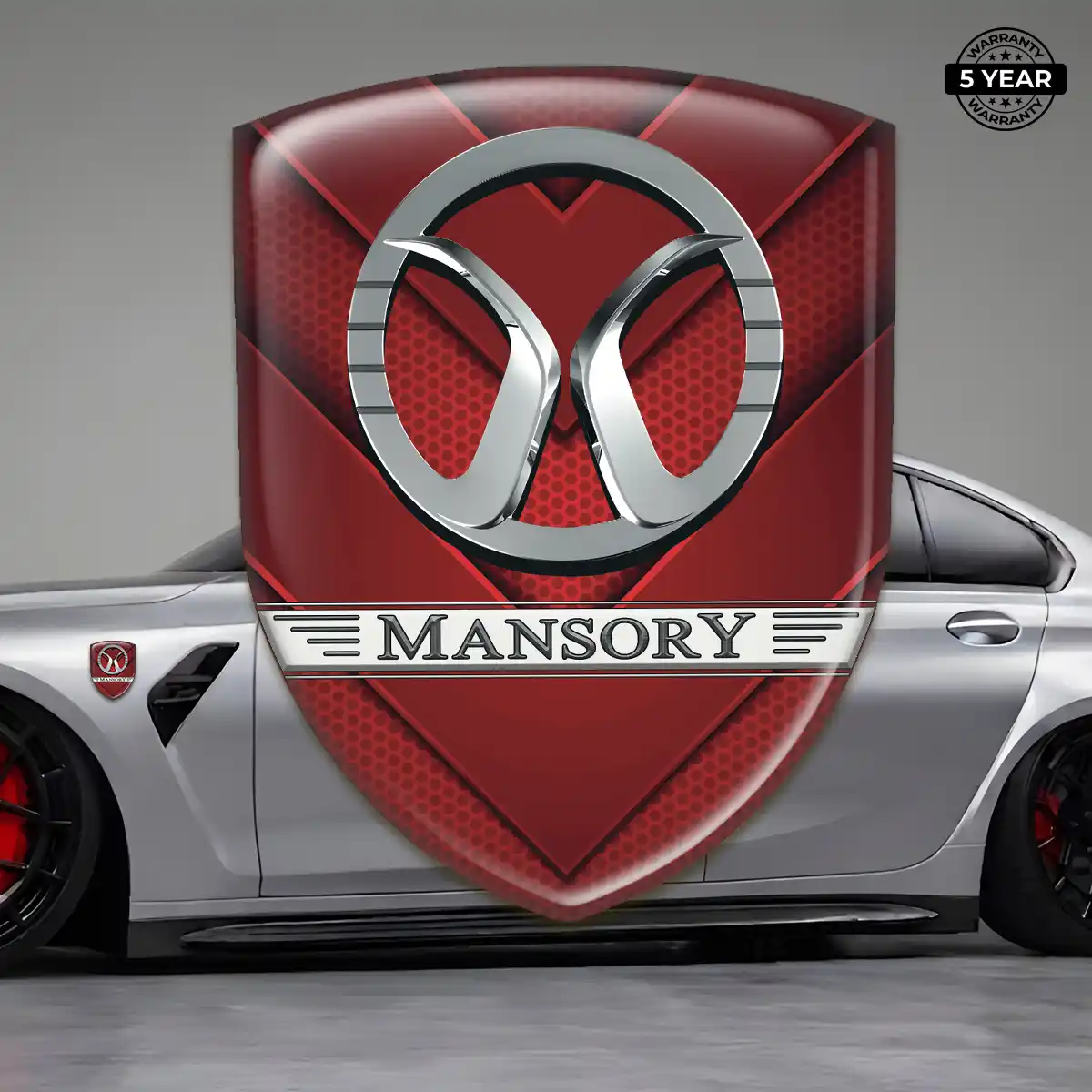 Mansory Self Adhesive Emblem Sticker Prestige Line