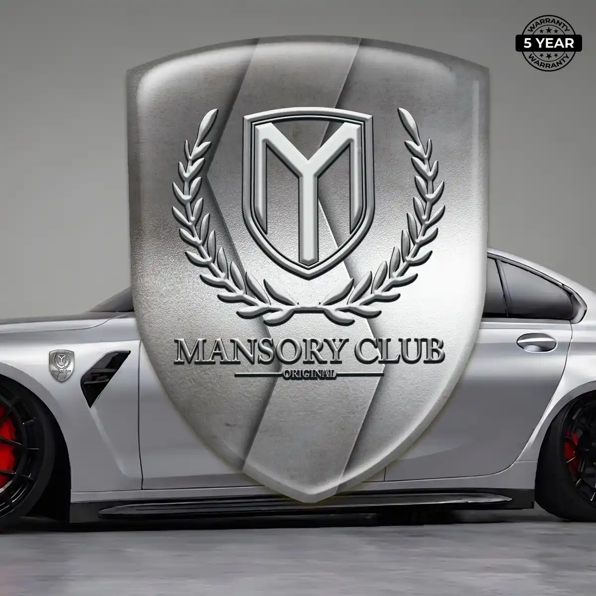Mansory Self Adhesive Emblem Sticker Refined Design