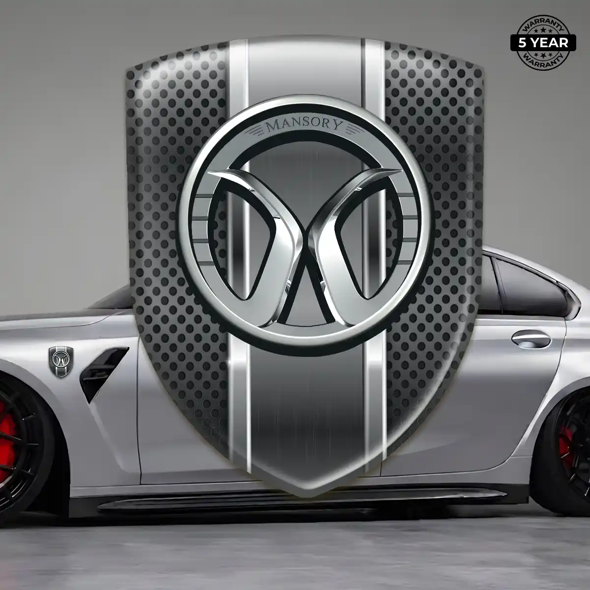 Mansory Self Adhesive Emblem Sticker Resin Elite