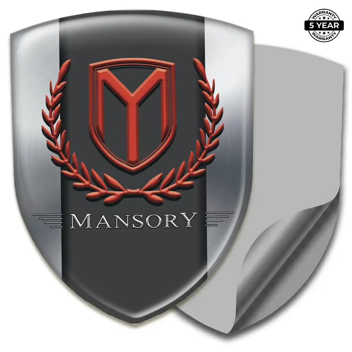 Mansory Self Adhesive Emblem Sticker Signature Grade