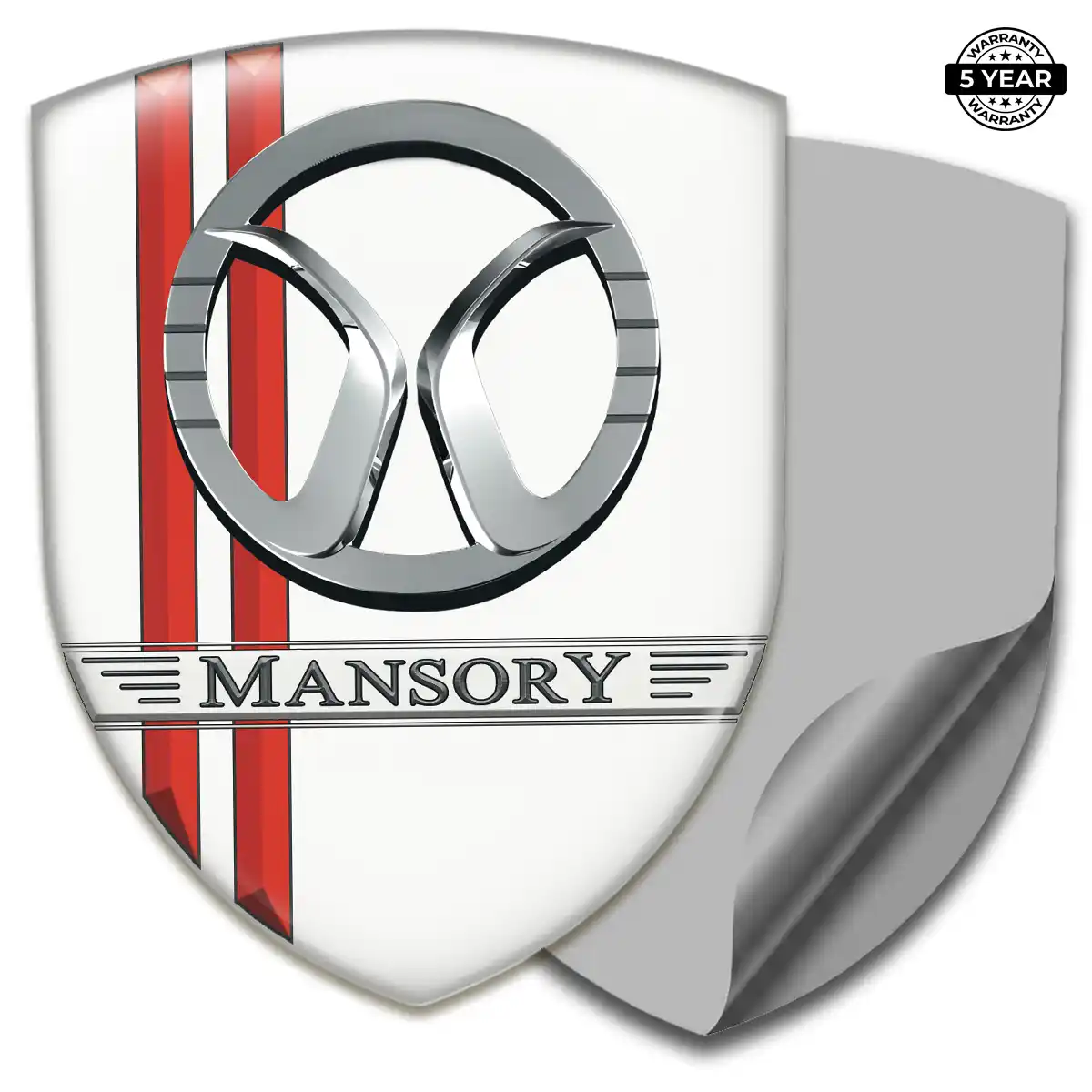 Mansory Self Adhesive Emblem Sticker Sleek Style