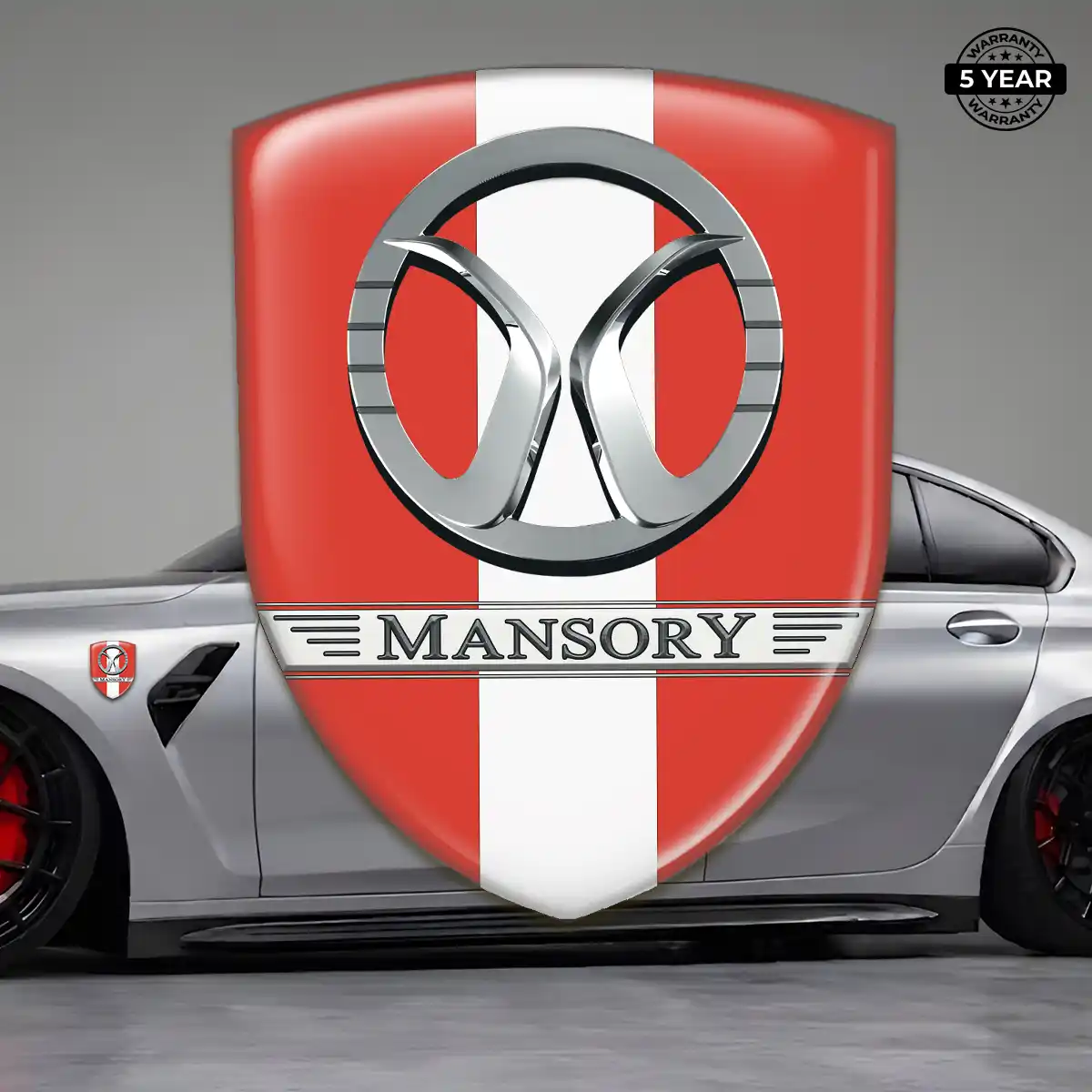 Mansory Silicone Badge Interior Luxe