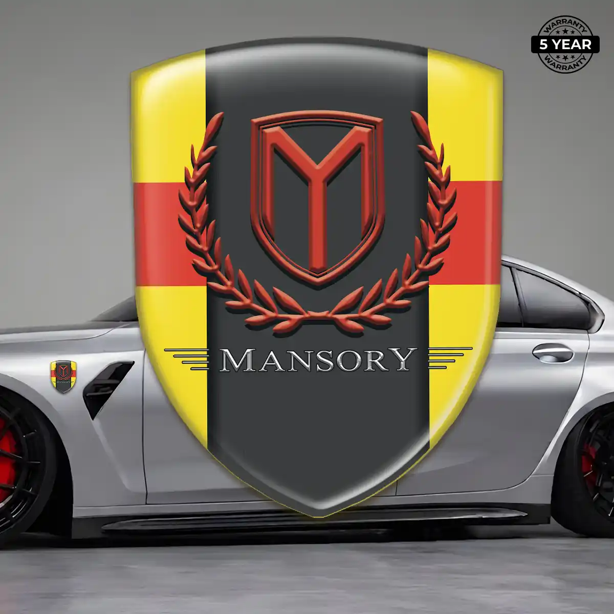 Mansory Silicone Badge Premium Dome
