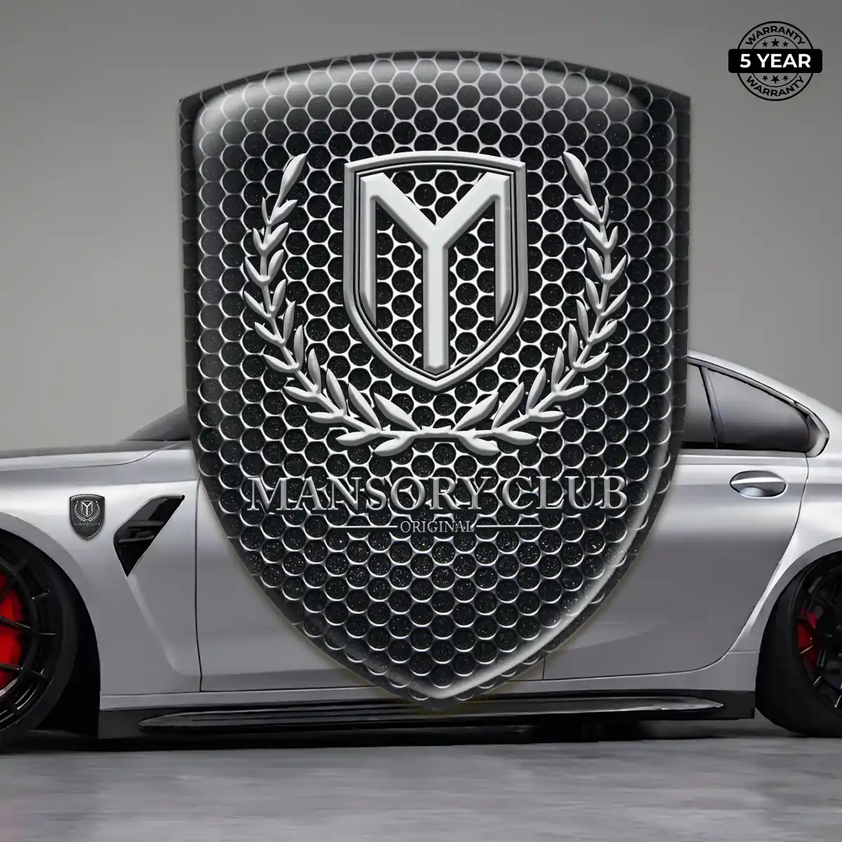 Mansory Silicone Badge Prime Quality