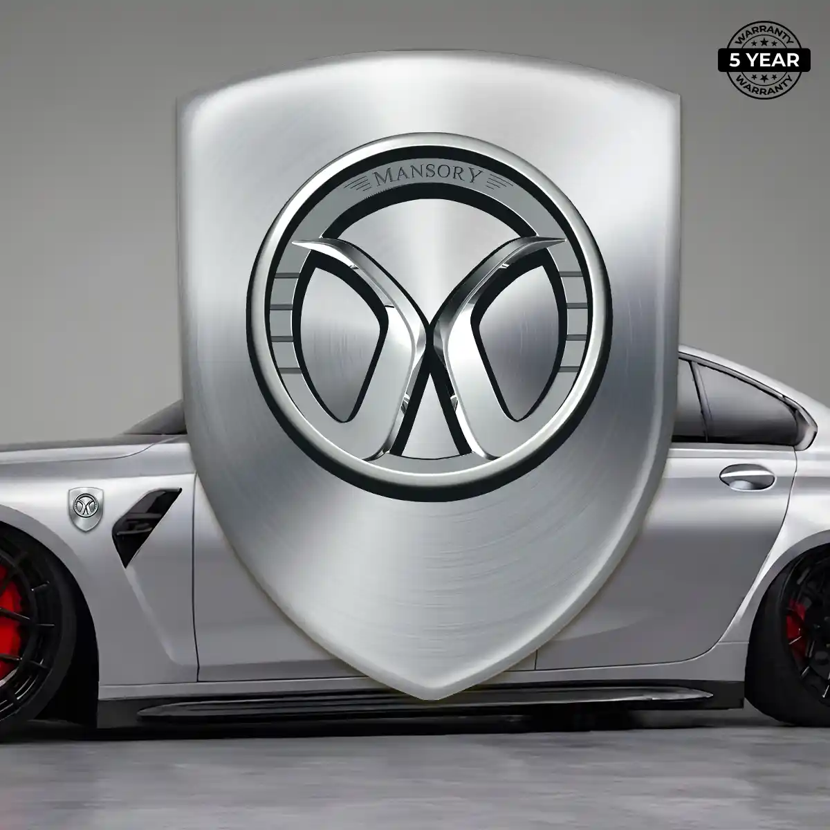 Mansory Silicone Badge Refined Design