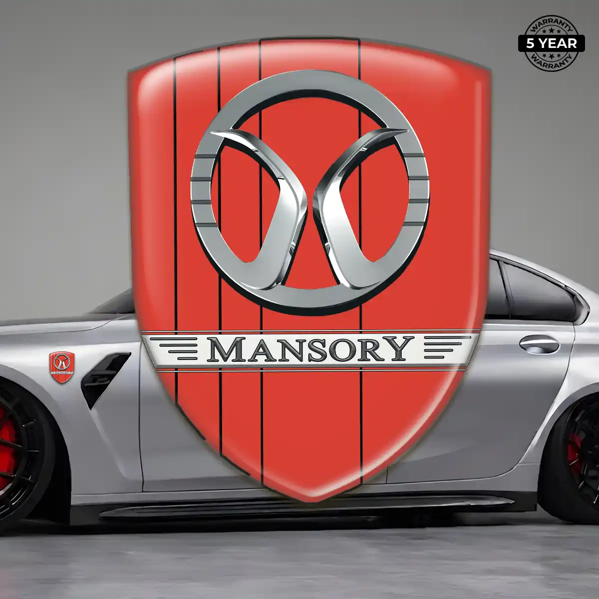 Mansory Silicone Badge Resin Elite